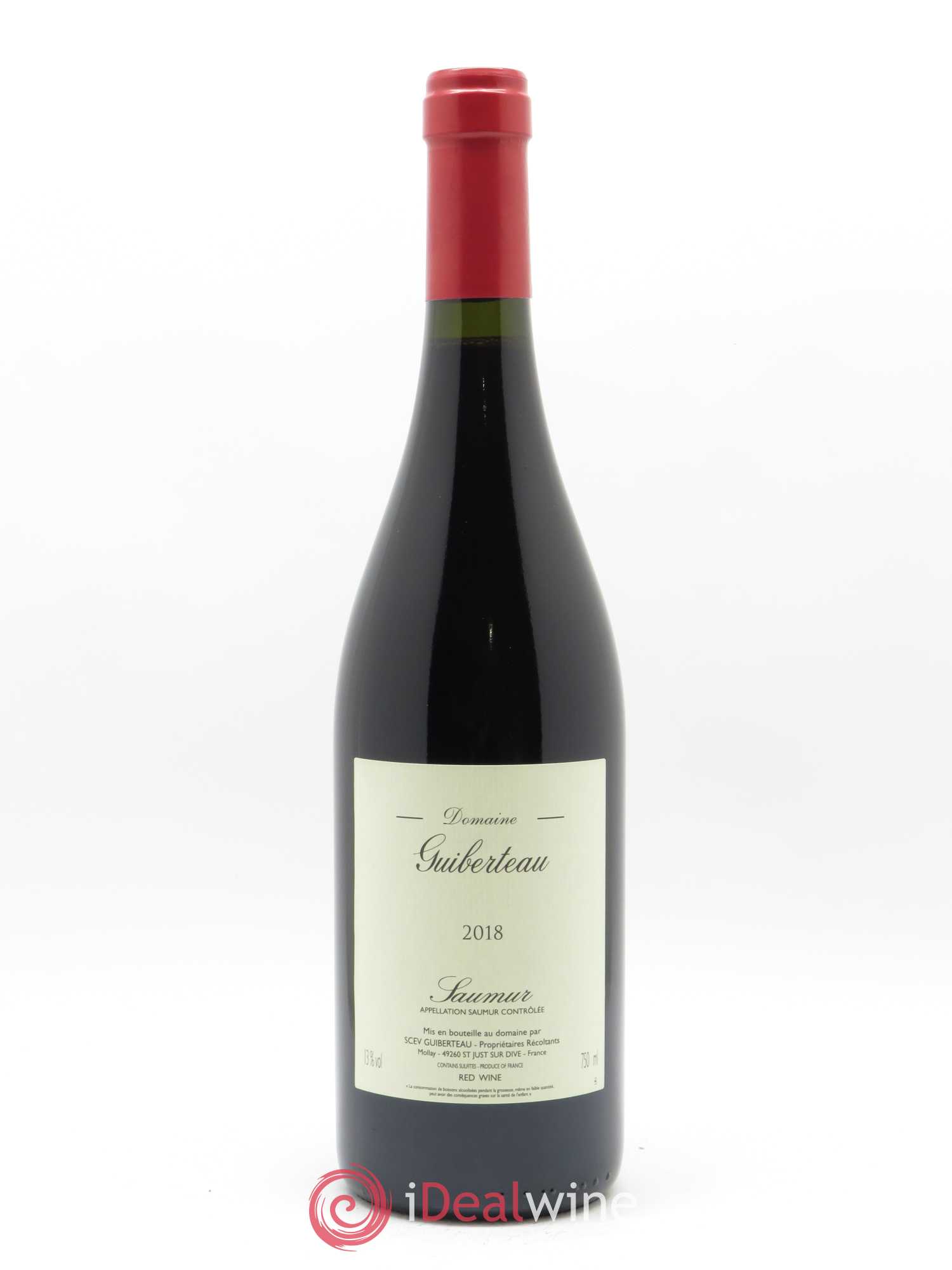 Saumur Domaine Guiberteau 2018 - Lot de 1 bouteille - 0
