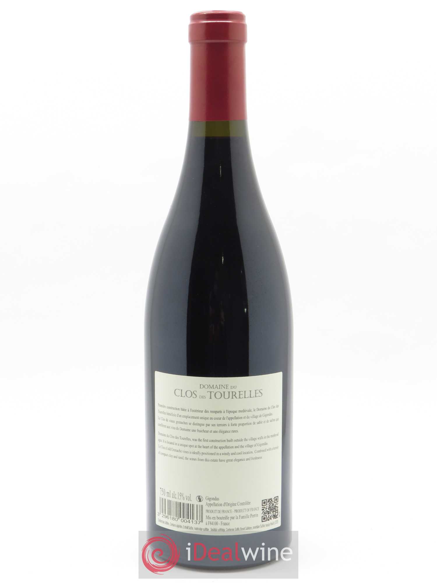 Gigondas Clos Des Tourelles (Domaine du) Famille Perrin 2018 - Lot de 1 bouteille - 1