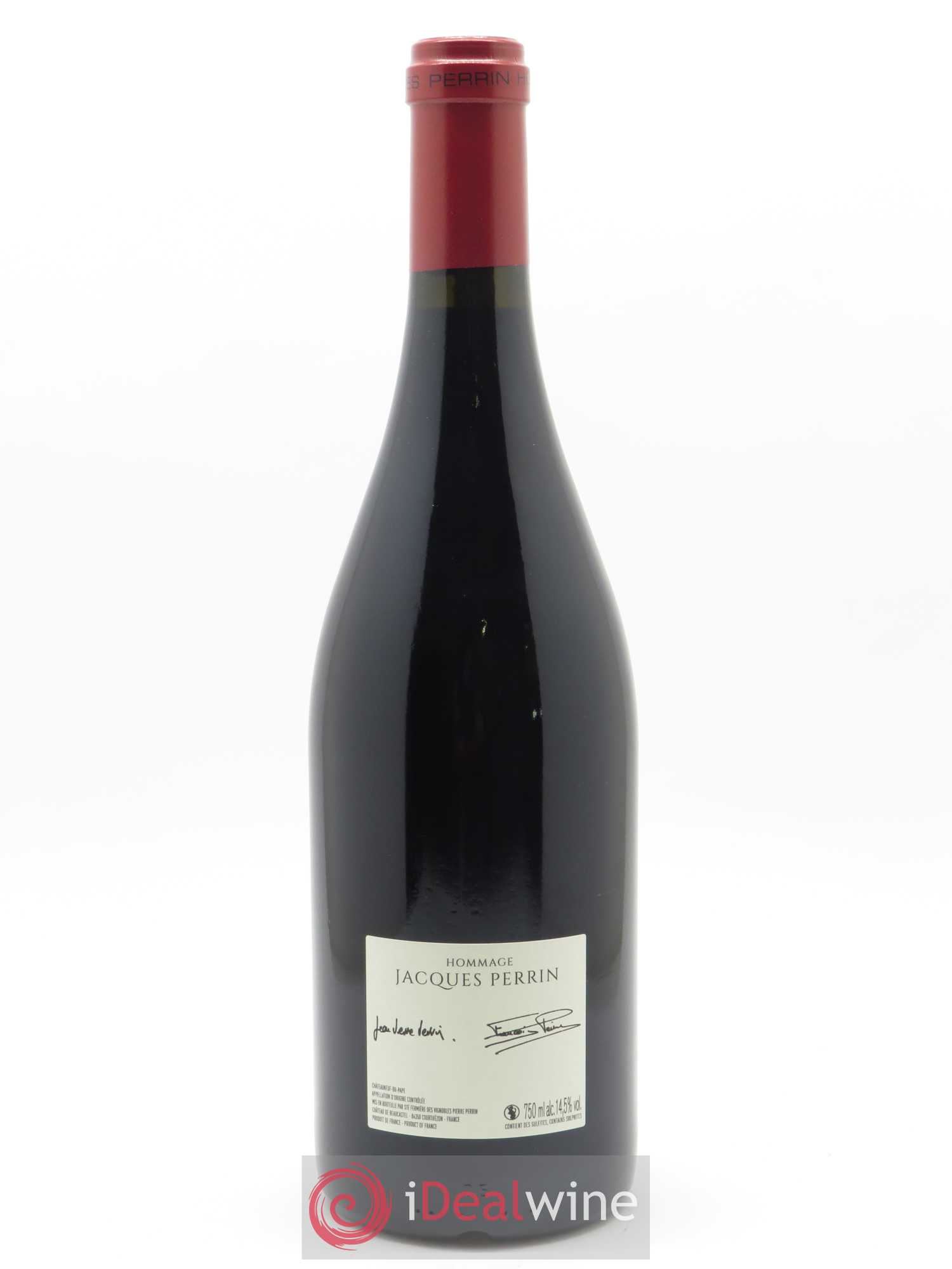 Châteauneuf-du-Pape Château de Beaucastel Hommage à Jacques Perrin Famille Perrin  2018 - Posten von 1 Flasche - 1