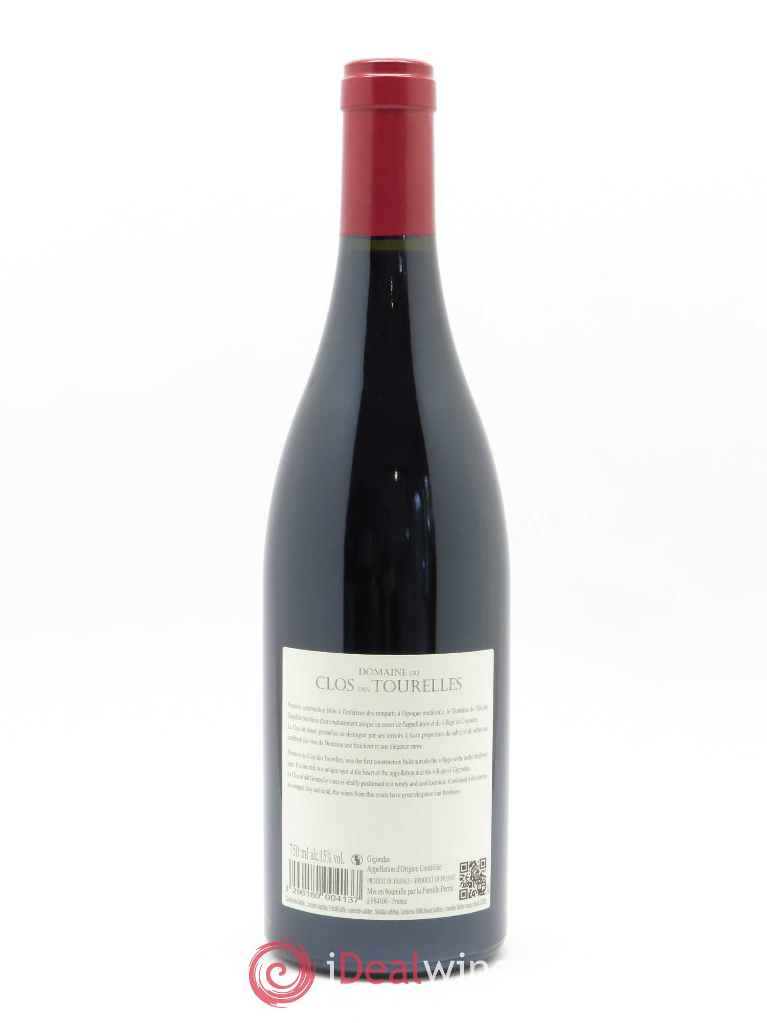 Gigondas Clos Des Tourelles (Domaine du) Famille Perrin 2017 - Lot de 1 bouteille - 1