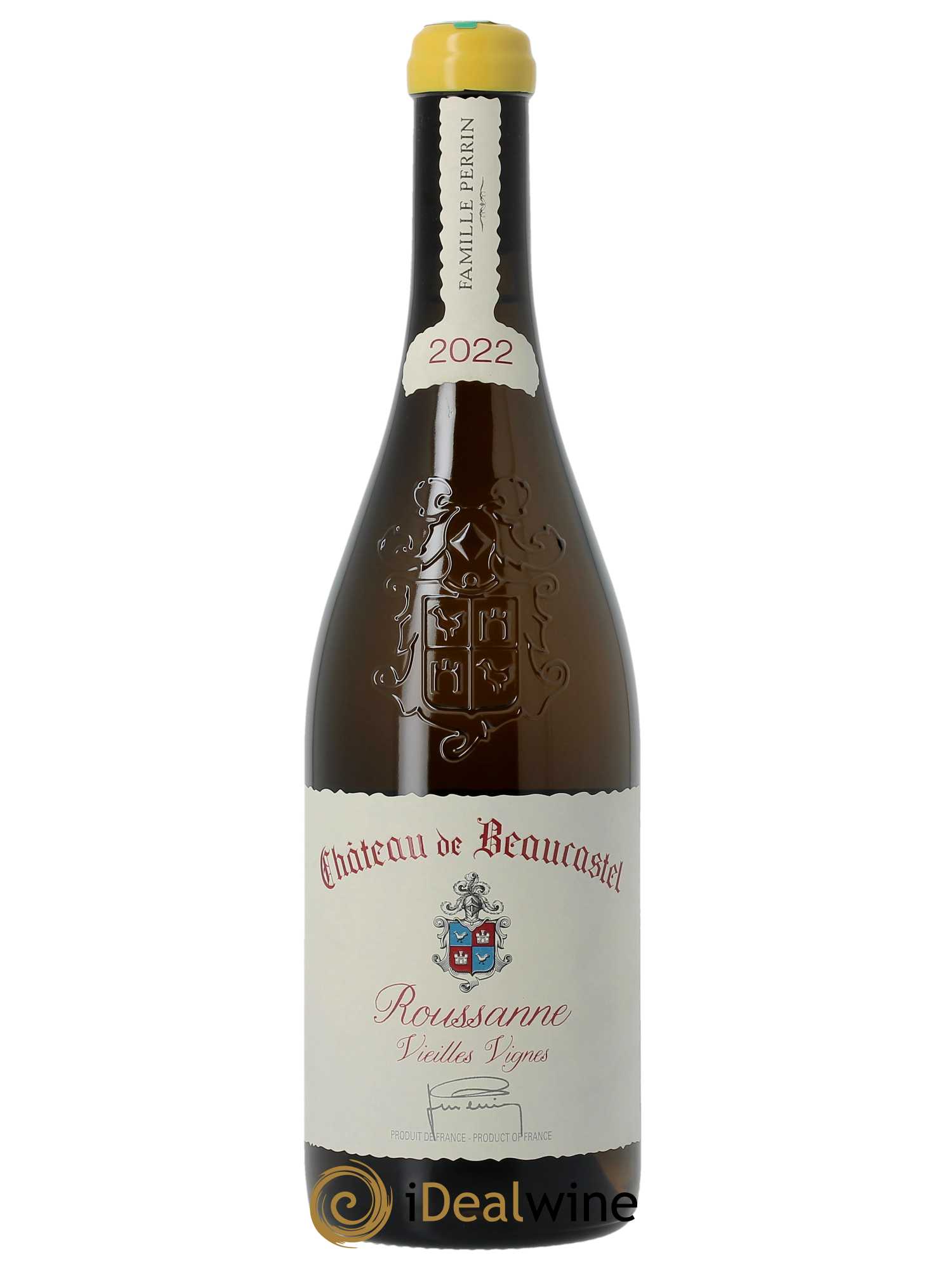 Châteauneuf-du-Pape Château de Beaucastel Vieilles vignes Roussanne Famille Perrin 2022 - Lot of 1 bottle - 1