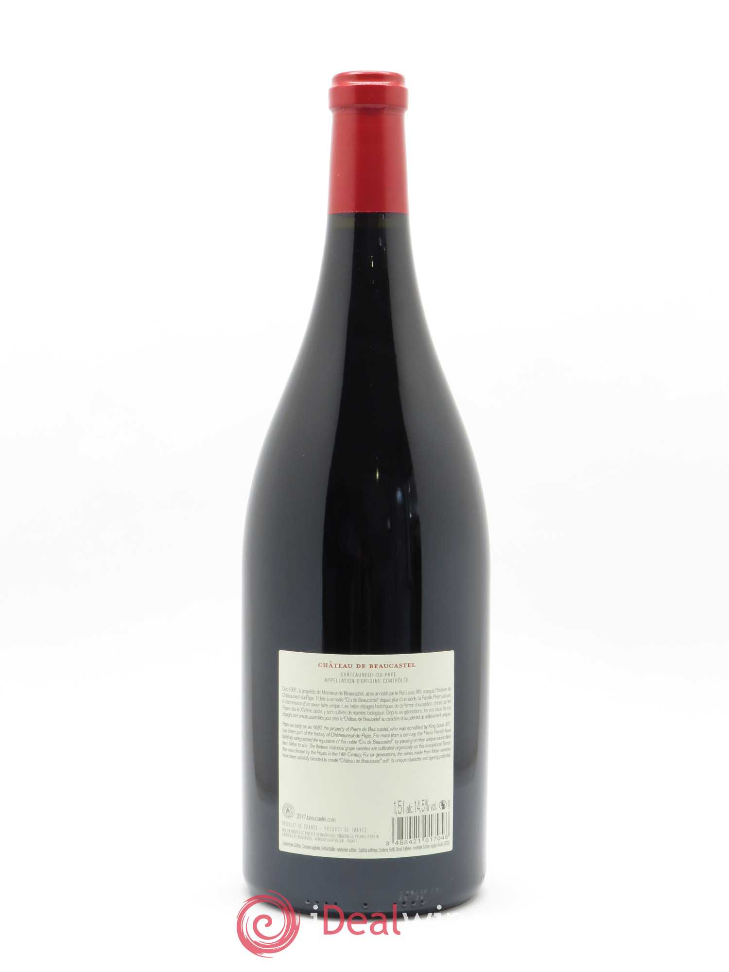 Châteauneuf-du-Pape Château de Beaucastel Famille Perrin 2017 - Lot de 1 magnum - 1