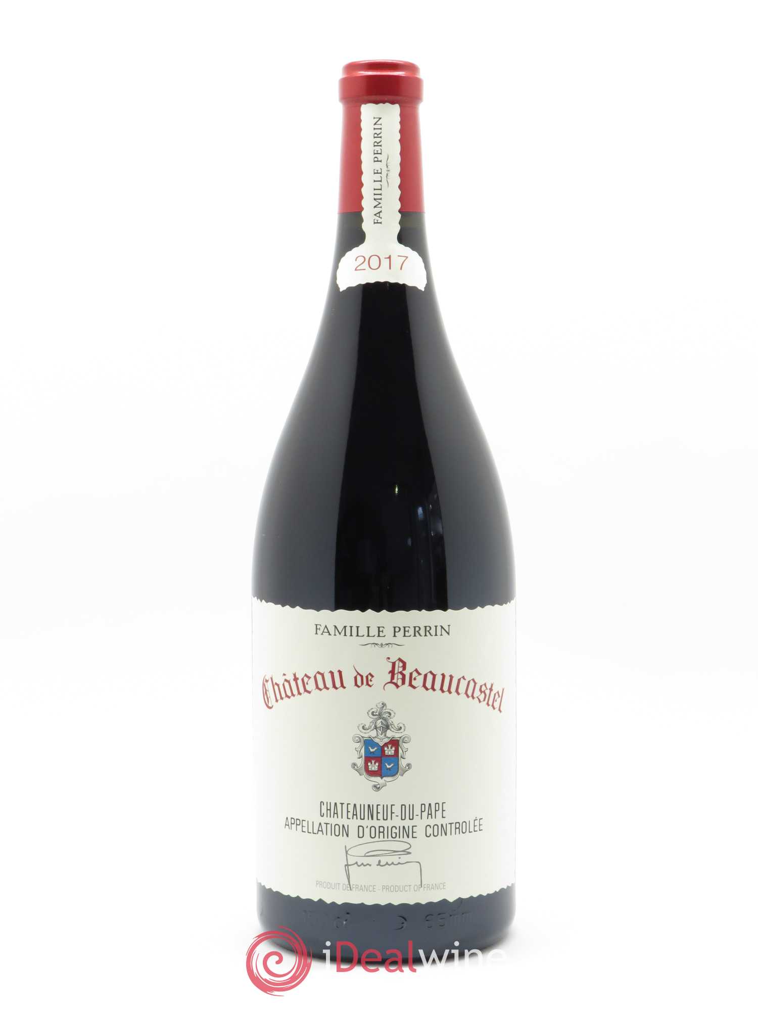 Châteauneuf-du-Pape Château de Beaucastel Famille Perrin 2017 - Lot de 1 magnum - 0