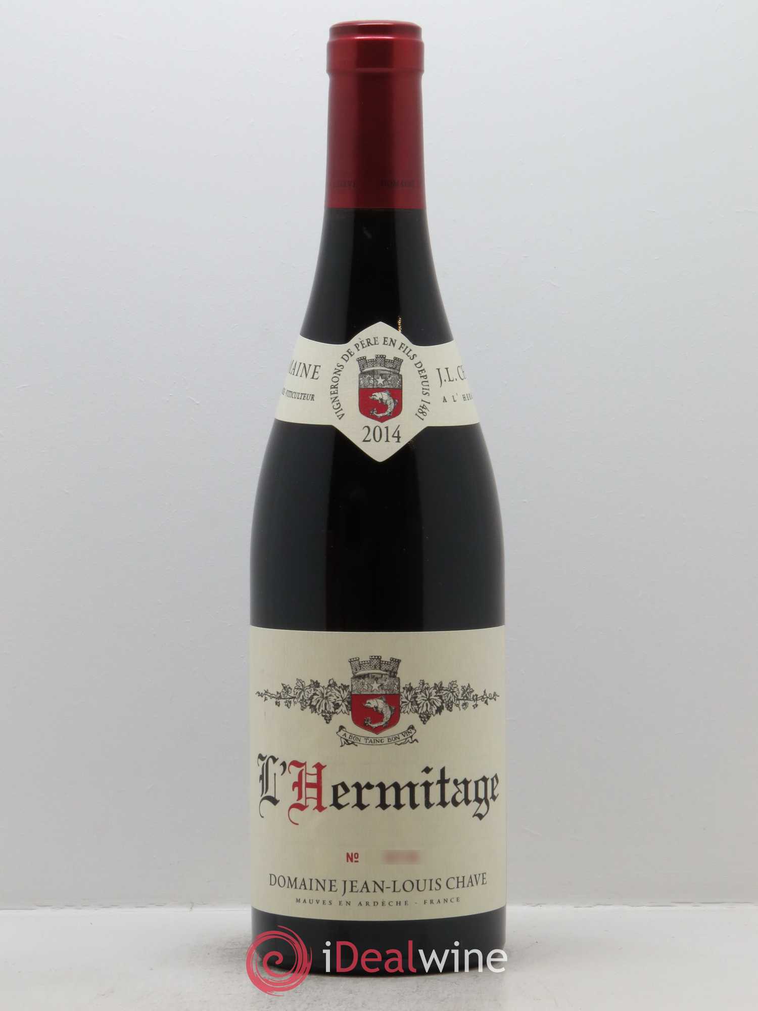 Hermitage Jean-Louis Chave 2014 - Lot de 1 bouteille - 0