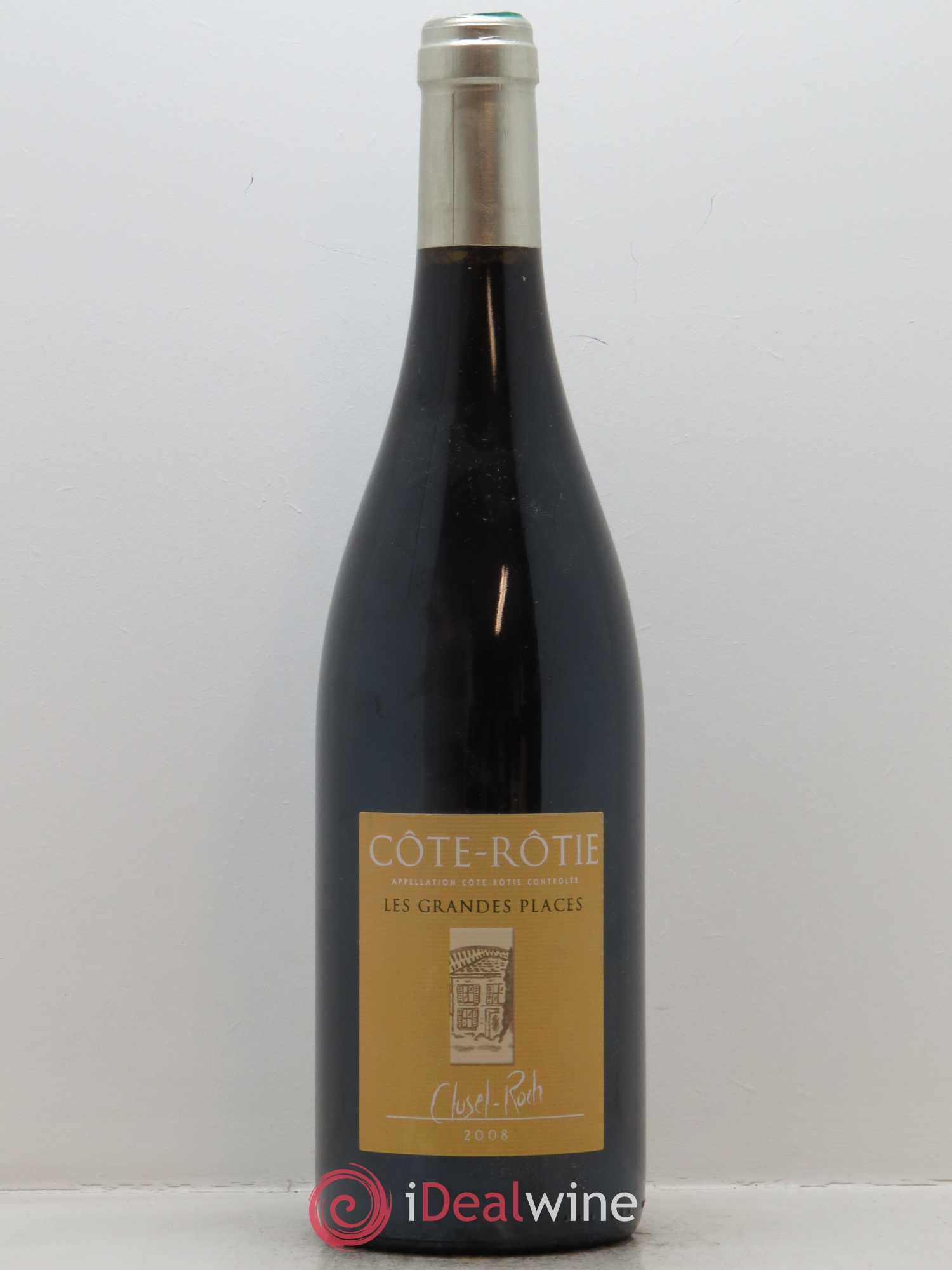 Côte-Rôtie Les Grandes Places Clusel-Roch 2008 - Lot de 1 bouteille - 0