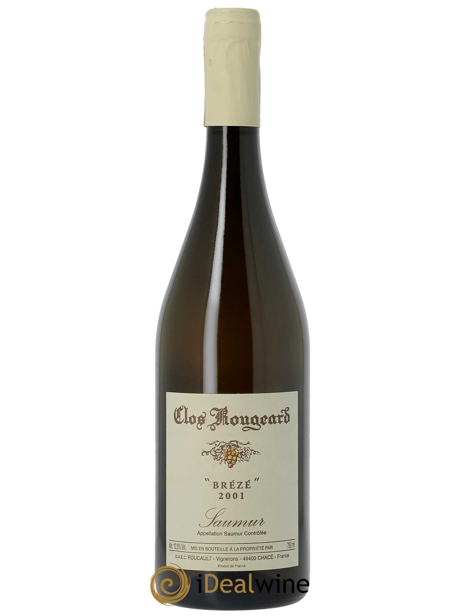 Saumur Brézé Clos Rougeard 2001 - Lot de 1 bouteille - 0