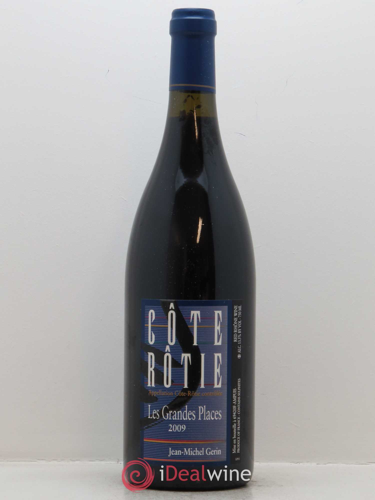 Côte-Rôtie Les Grandes Places Jean-Michel Gerin 2009 - Lot de 1 bouteille - 0