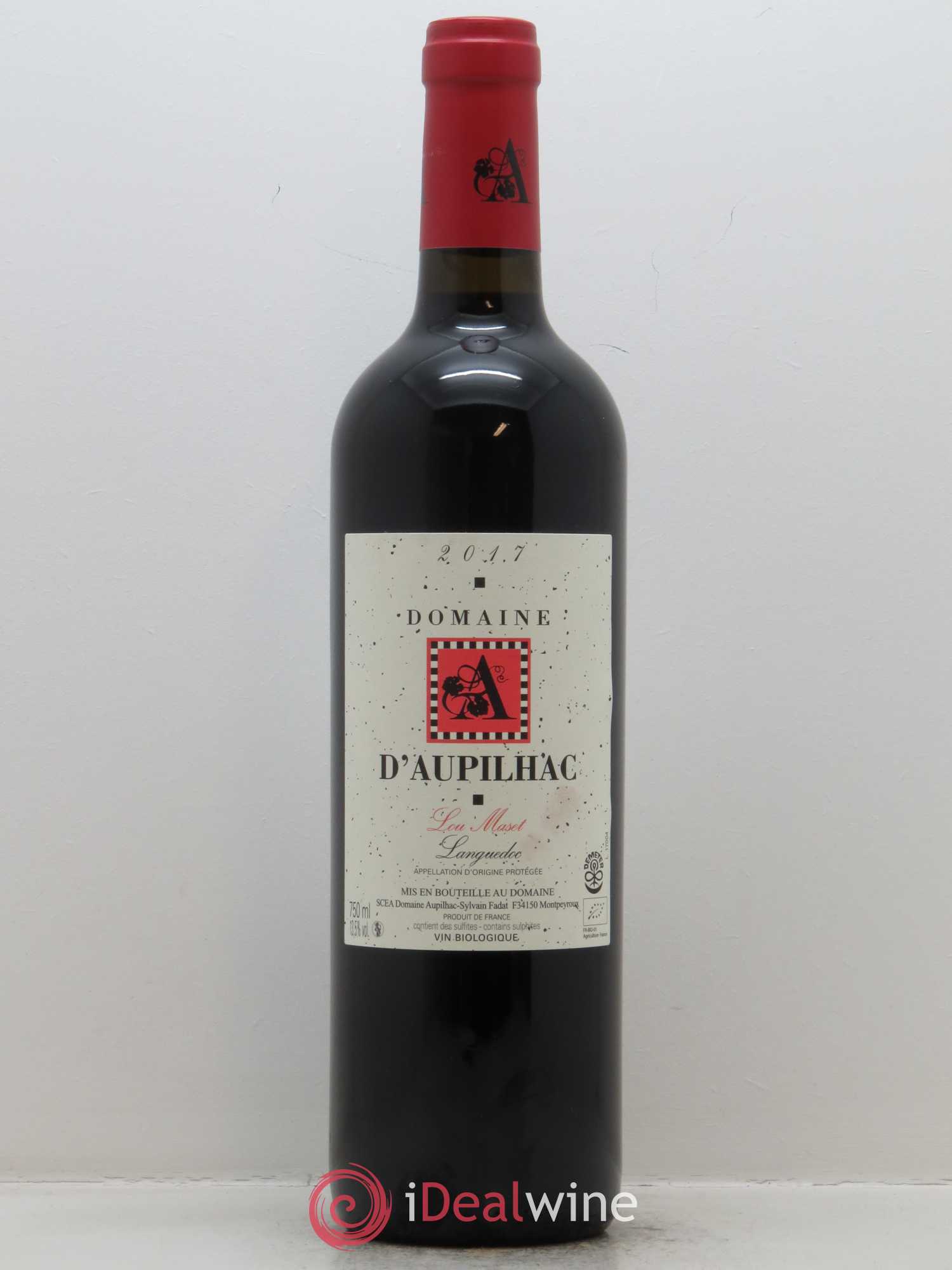 Coteaux du Languedoc Aupilhac (Domaine d') Lou Maset Sylvain Fadat 2017 - Lot de 1 bouteille - 0