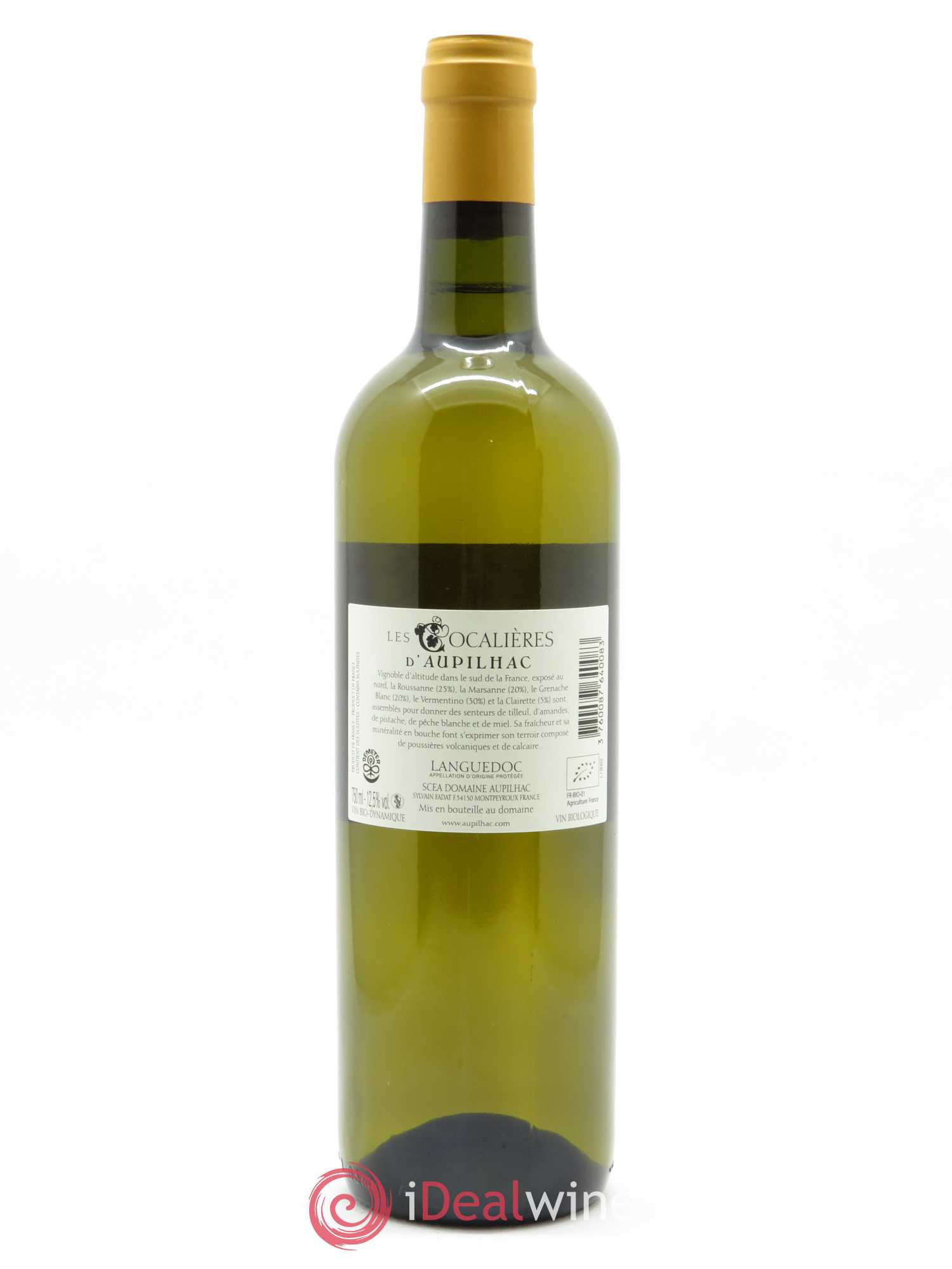 Languedoc Aupilhac (Domaine d') Les Cocalières Sylvain Fadat 2019 - Lot de 1 bouteille - 1