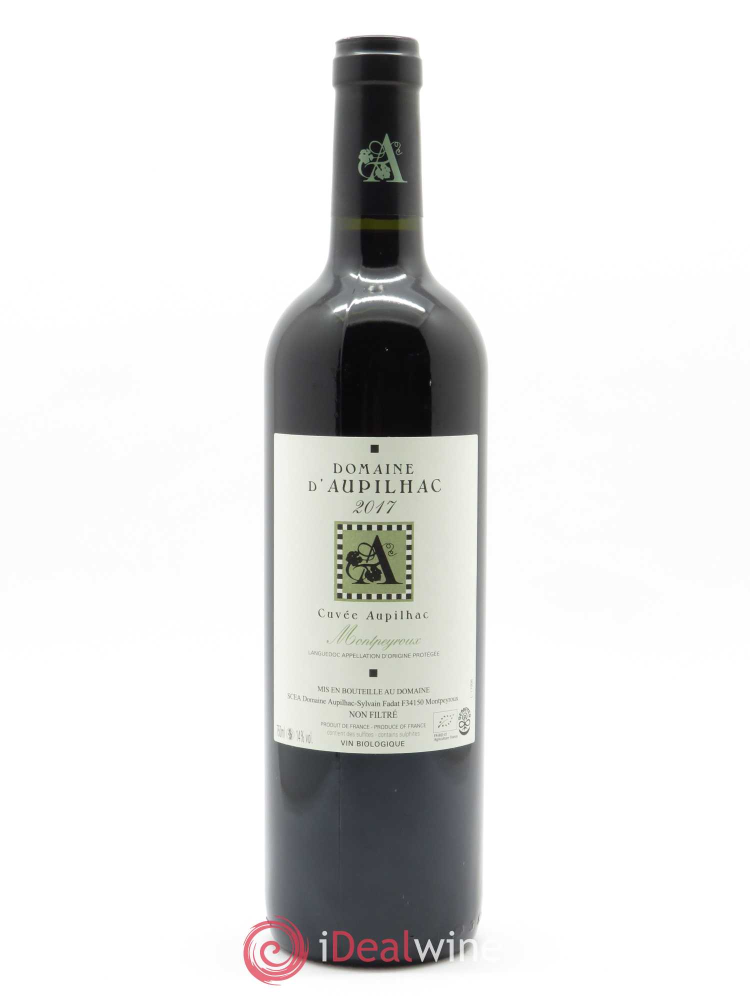 Languedoc Montpeyroux Aupilhac (Domaine d') Sylvain Fadat 2017 - Lot de 1 bouteille - 0