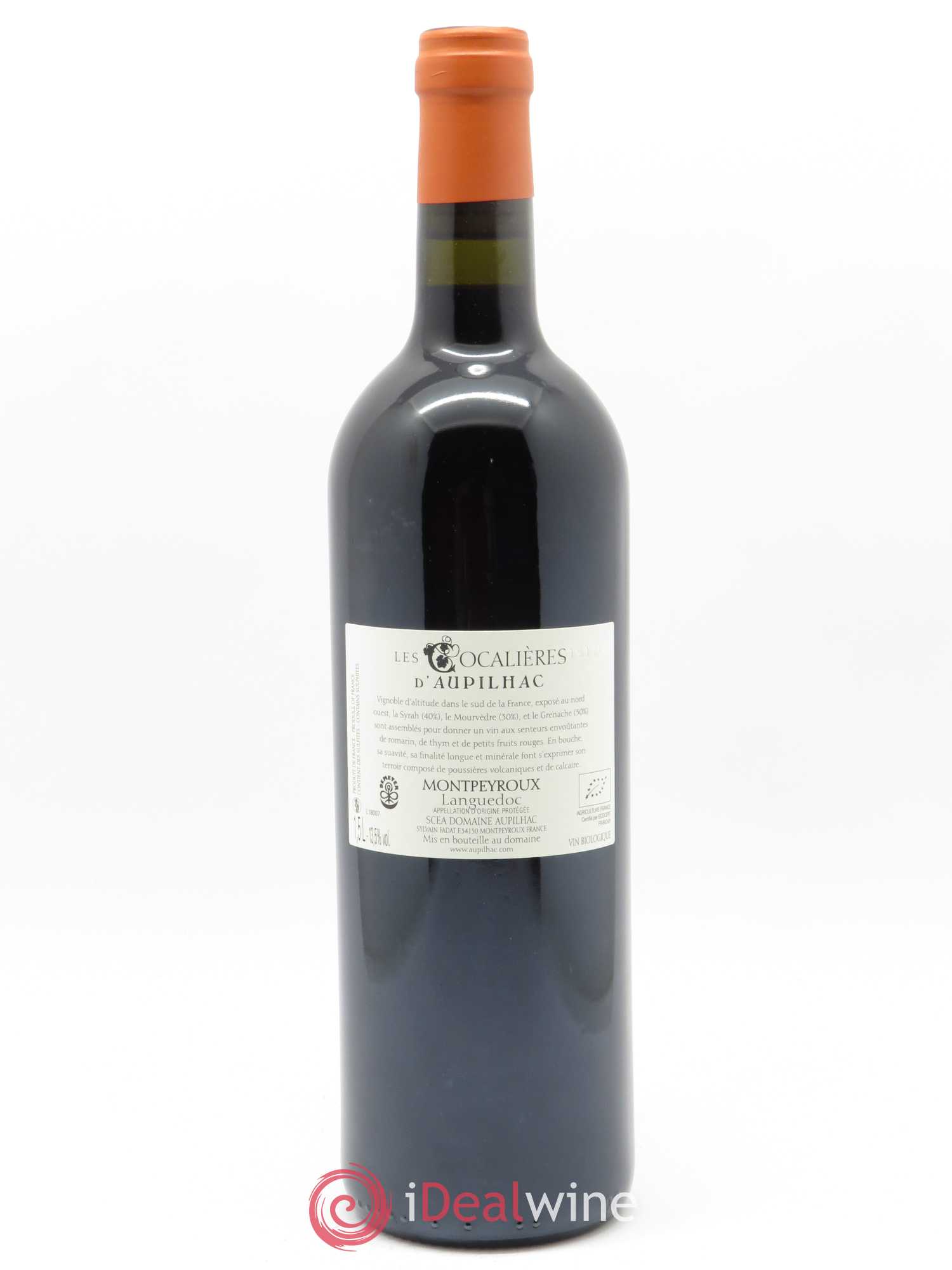 Coteaux du Languedoc Aupilhac (Domaine d') Les Cocalières 2018 - Lot de 1 bouteille - 1