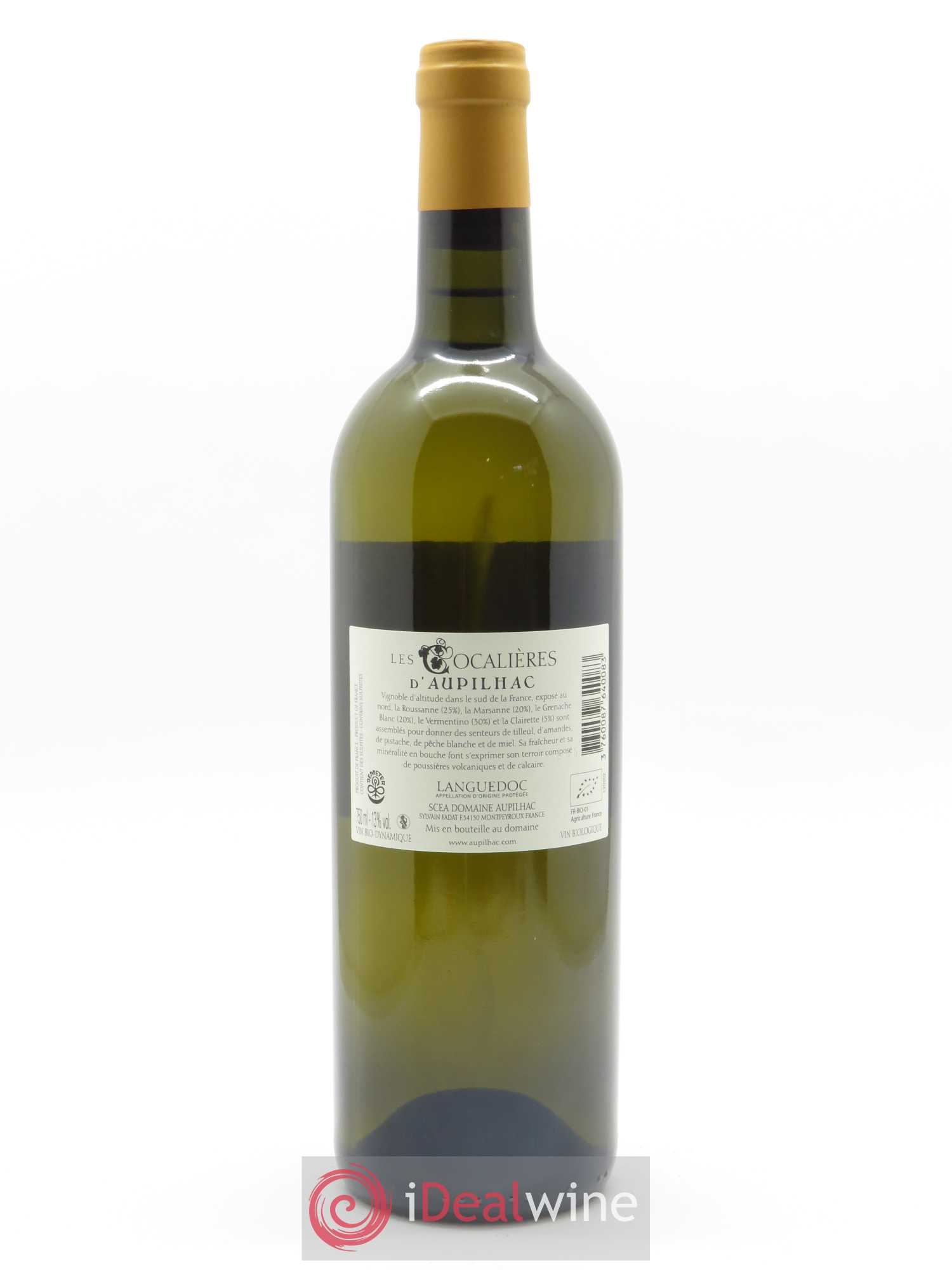 Languedoc Aupilhac (Domaine d') Les Cocalières Sylvain Fadat 2020 - Lot de 1 bouteille - 1