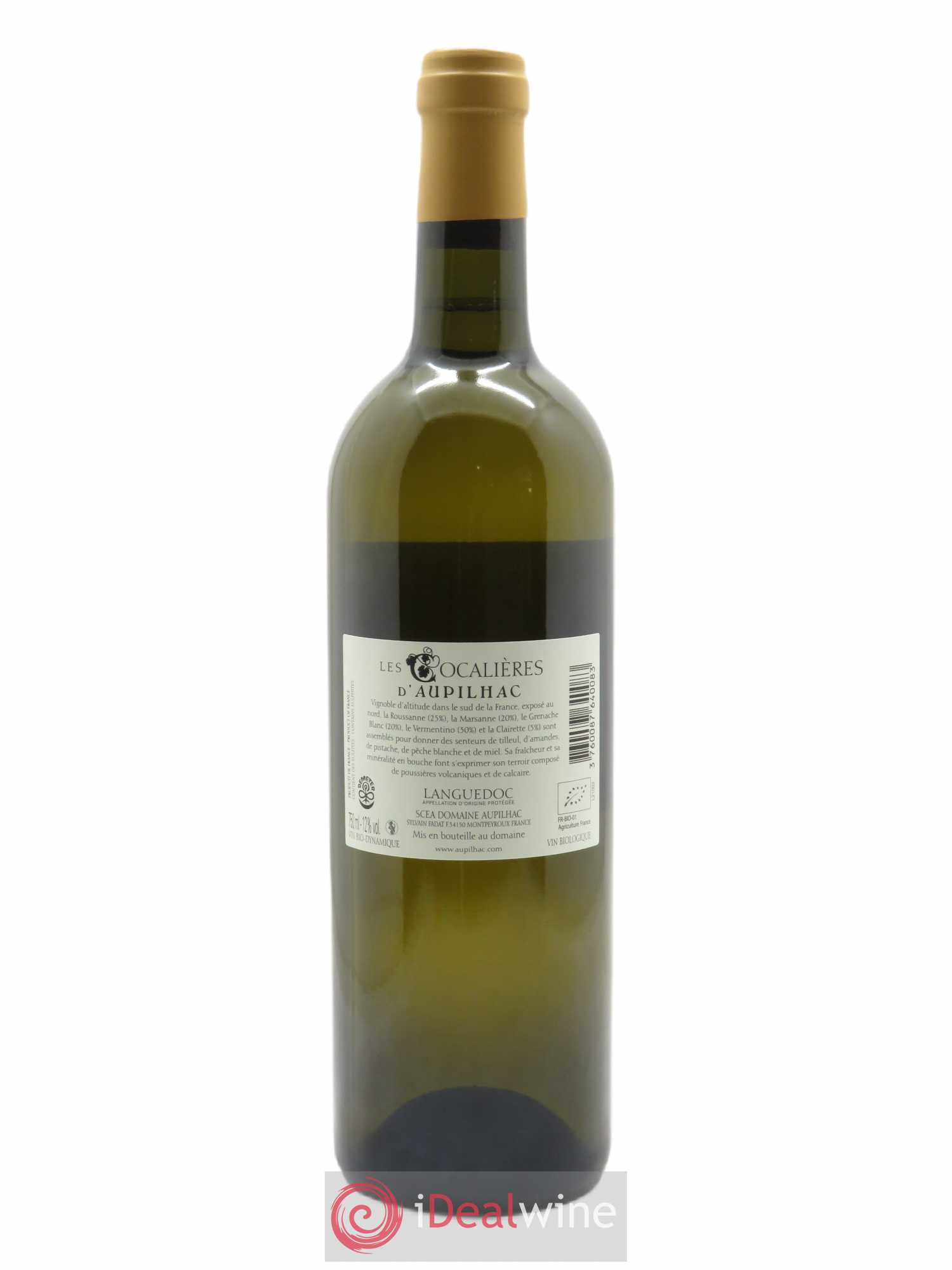 Languedoc Aupilhac (Domaine d') Les Cocalières Sylvain Fadat 2021 - Lot de 1 bouteille - 1