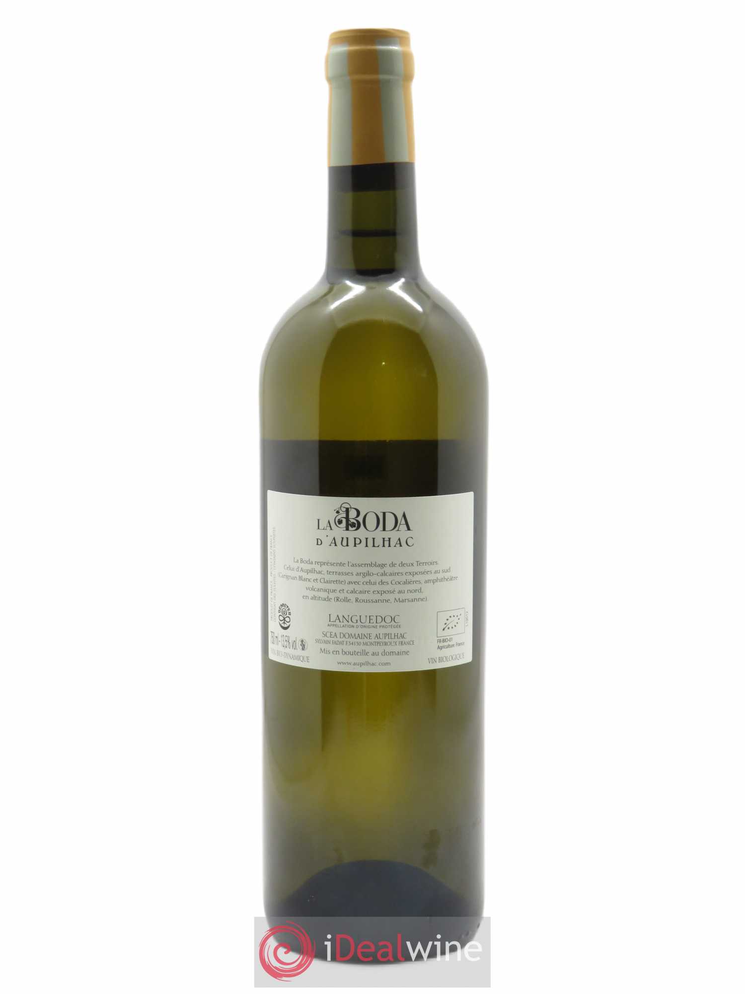 Languedoc Domaine d'Aupilhac La Boda Sylvain Fadat 2020 - Lot de 1 bouteille - 1