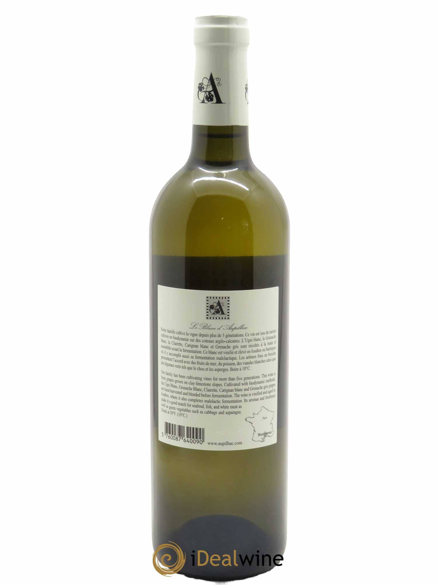 Languedoc Aupilhac (Domaine d') Cuvée Aupilhac Sylvain Fadat 2021 - Lot of 1 bottle - 1