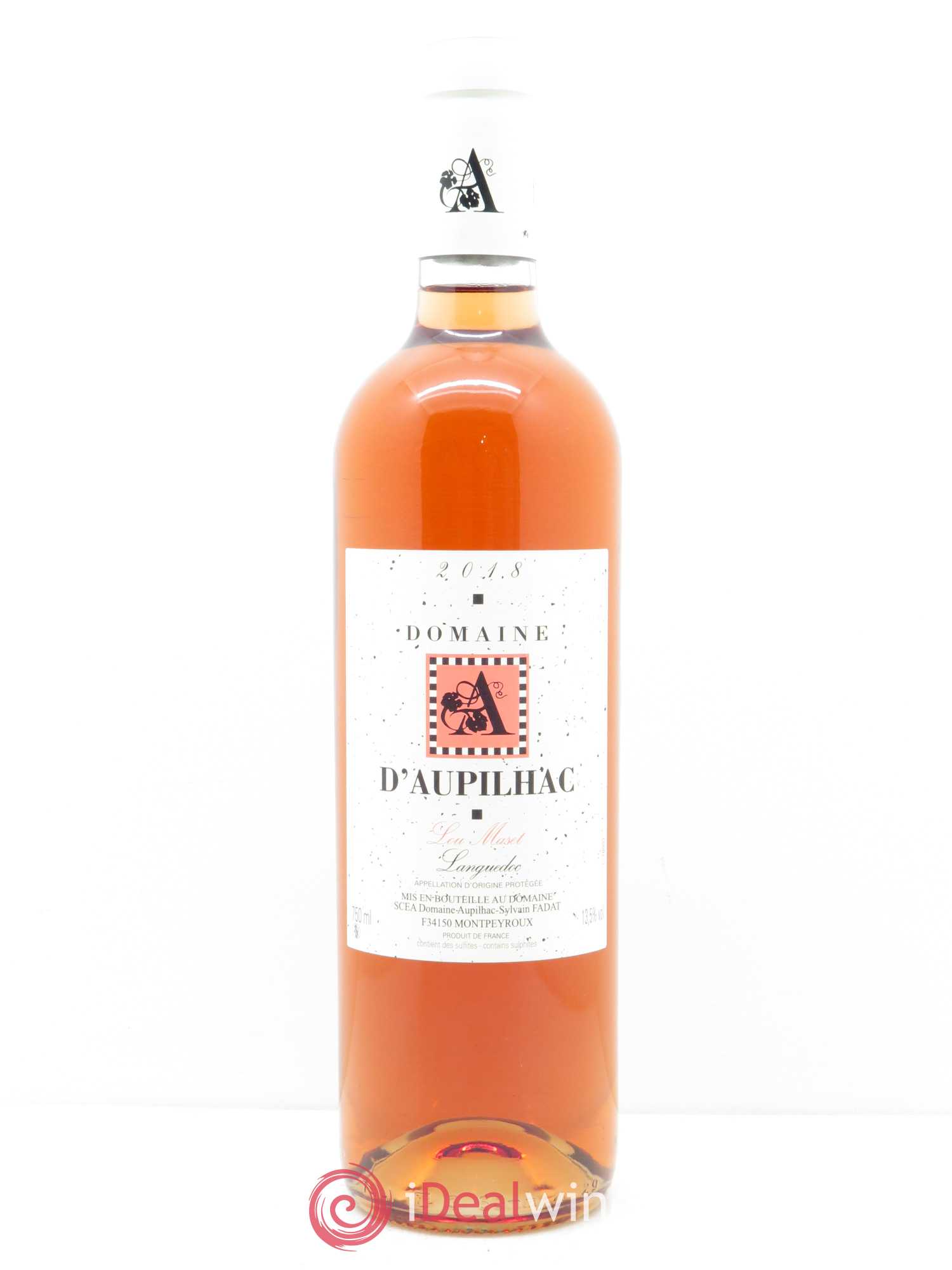 Coteaux du Languedoc Aupilhac (Domaine d') Lou Maset Sylvain Fadat 2018 - Lot de 1 bouteille - 0