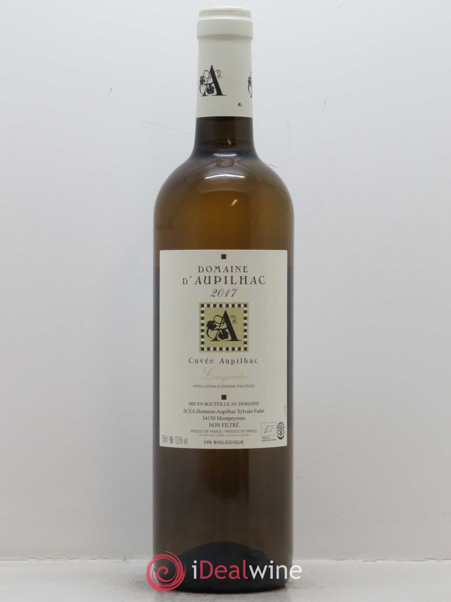 Languedoc Aupilhac (Domaine d') Cuvée Aupilhac Sylvain Fadat 2017 - Lot de 1 bouteille - 0