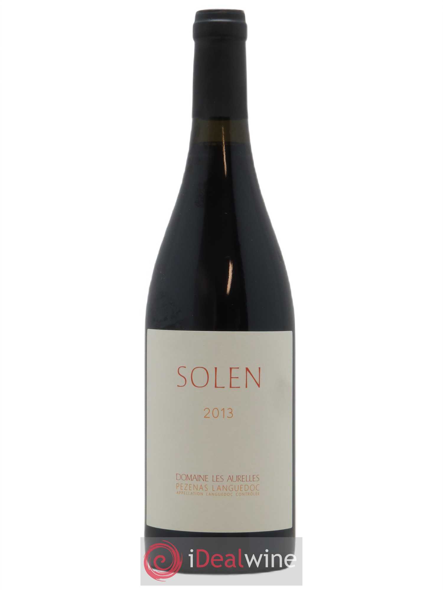 Languedoc Pézenas Solen Domaine les Aurelles 2013 - Lot de 1 bouteille - 0