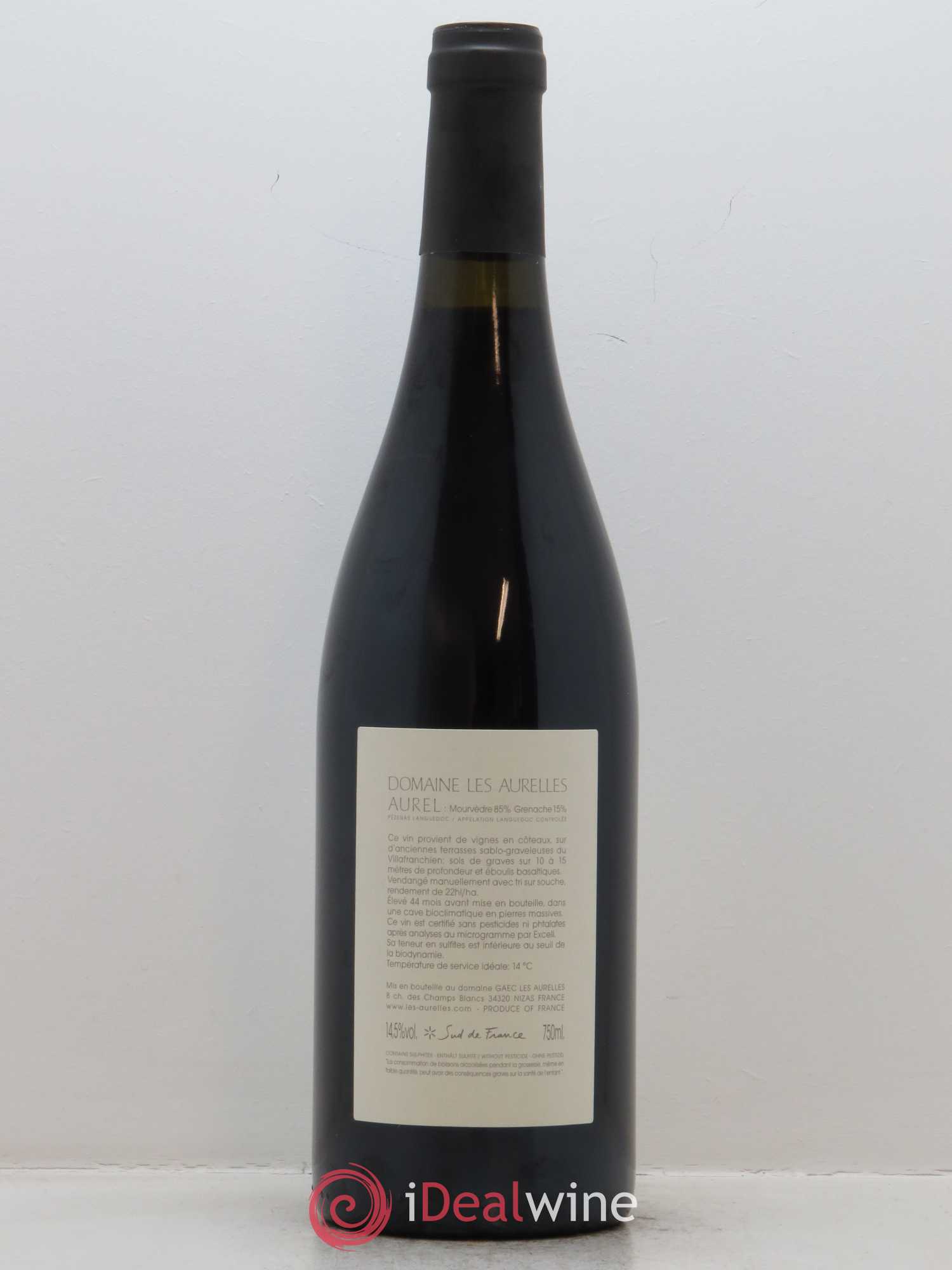 Languedoc Pézenas Aurel Domaine les Aurelles 2013 - Lot de 1 bouteille - 1