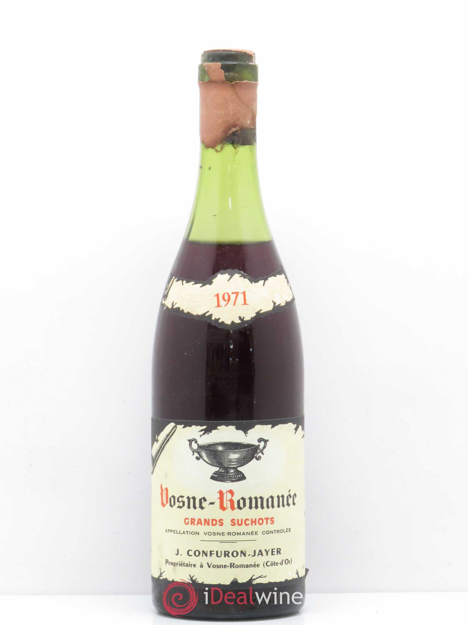 Vosne-Romanée 1er Cru Grands Suchots Domaine J.Confuron Jayer 1971 - Posten von 1 Flasche - 0