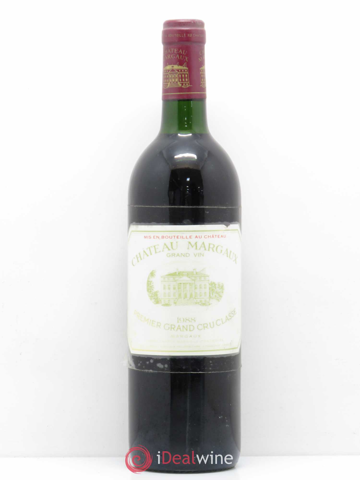 Château Margaux 1er Grand Cru Classé 1988 - Lot de 1 bouteille - 0