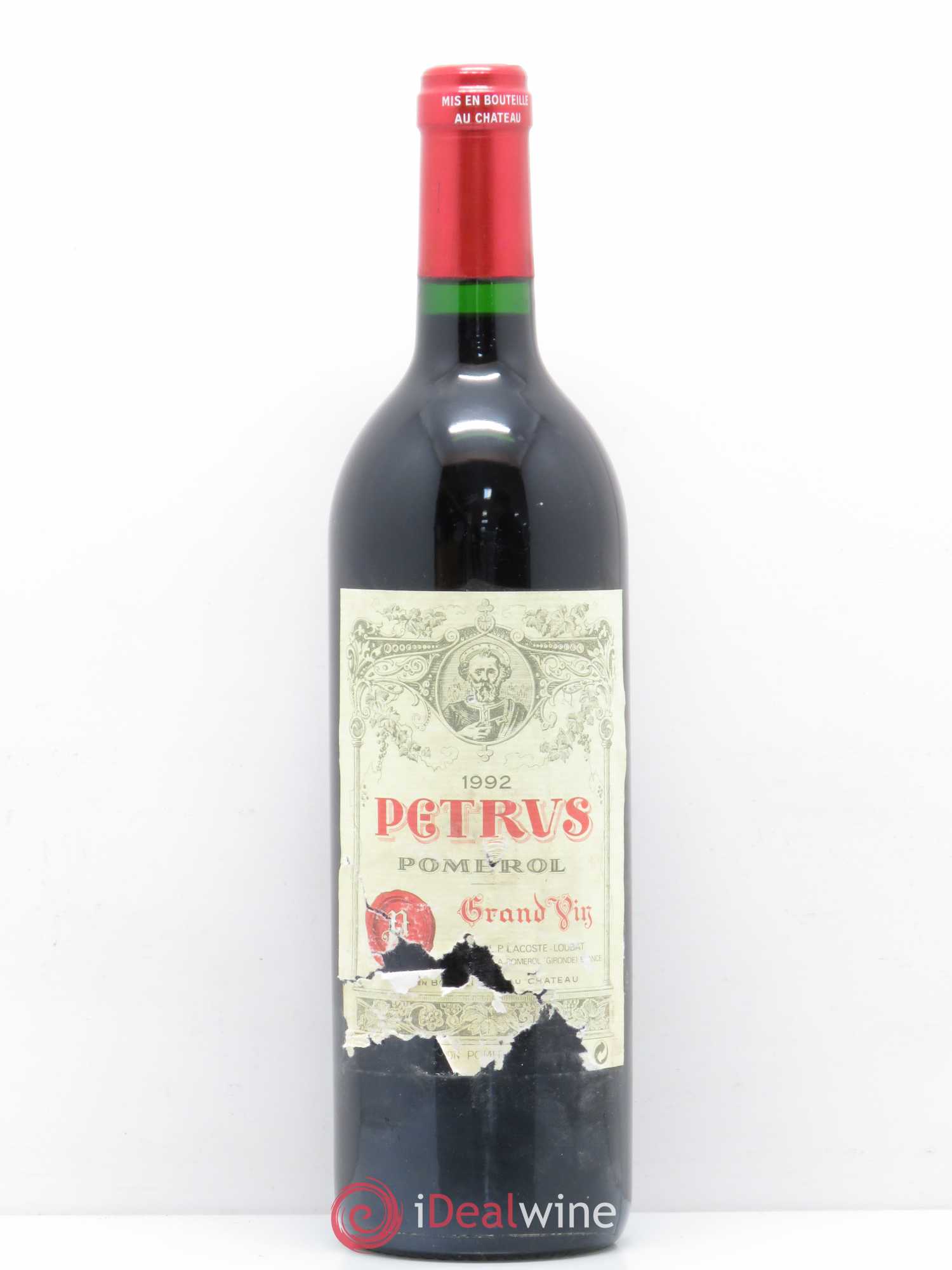 Petrus 1992 - Lot de 1 bouteille - 0