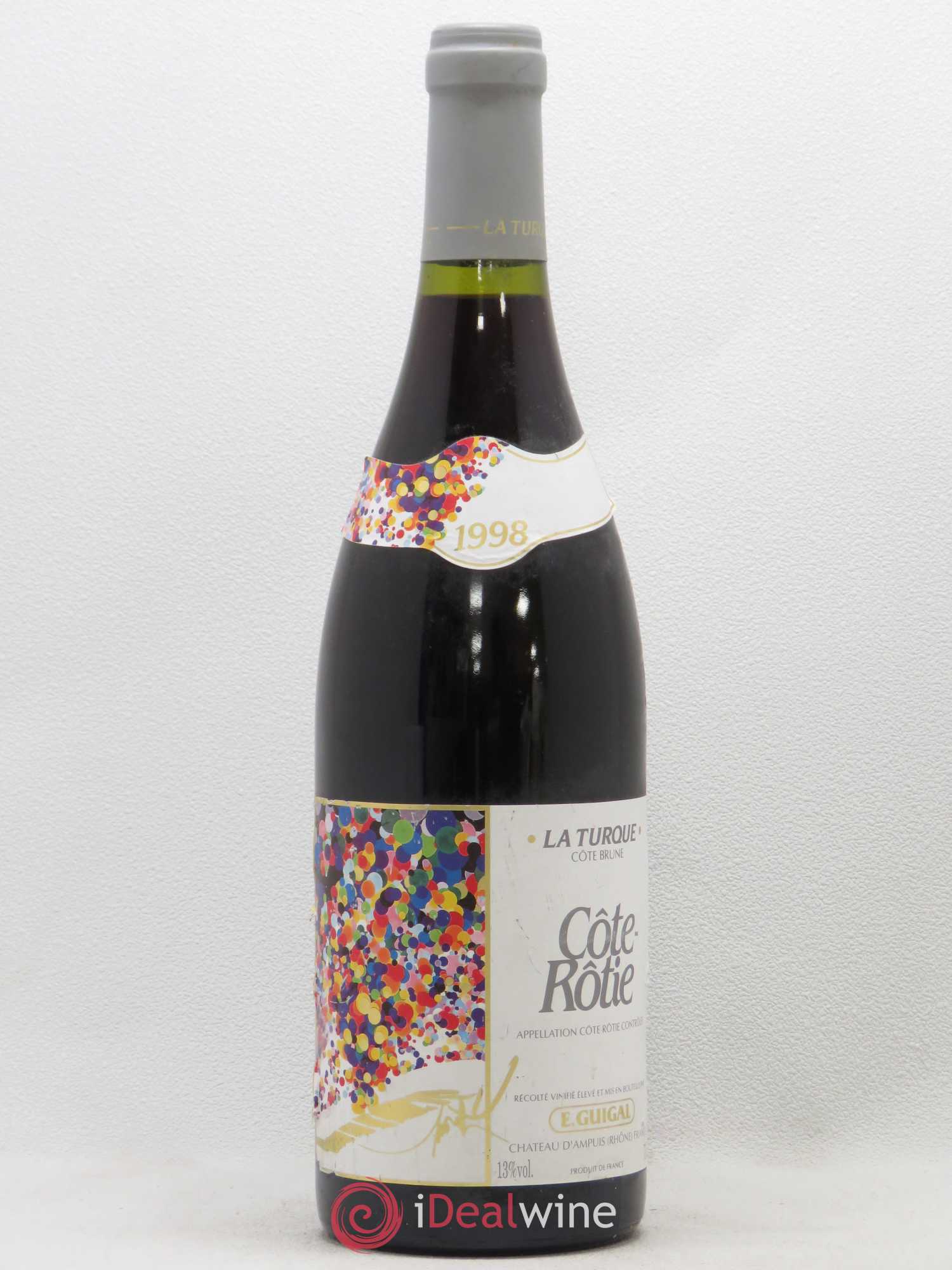 Côte-Rôtie La Turque Guigal 1998 - Posten von 1 Flasche - 0