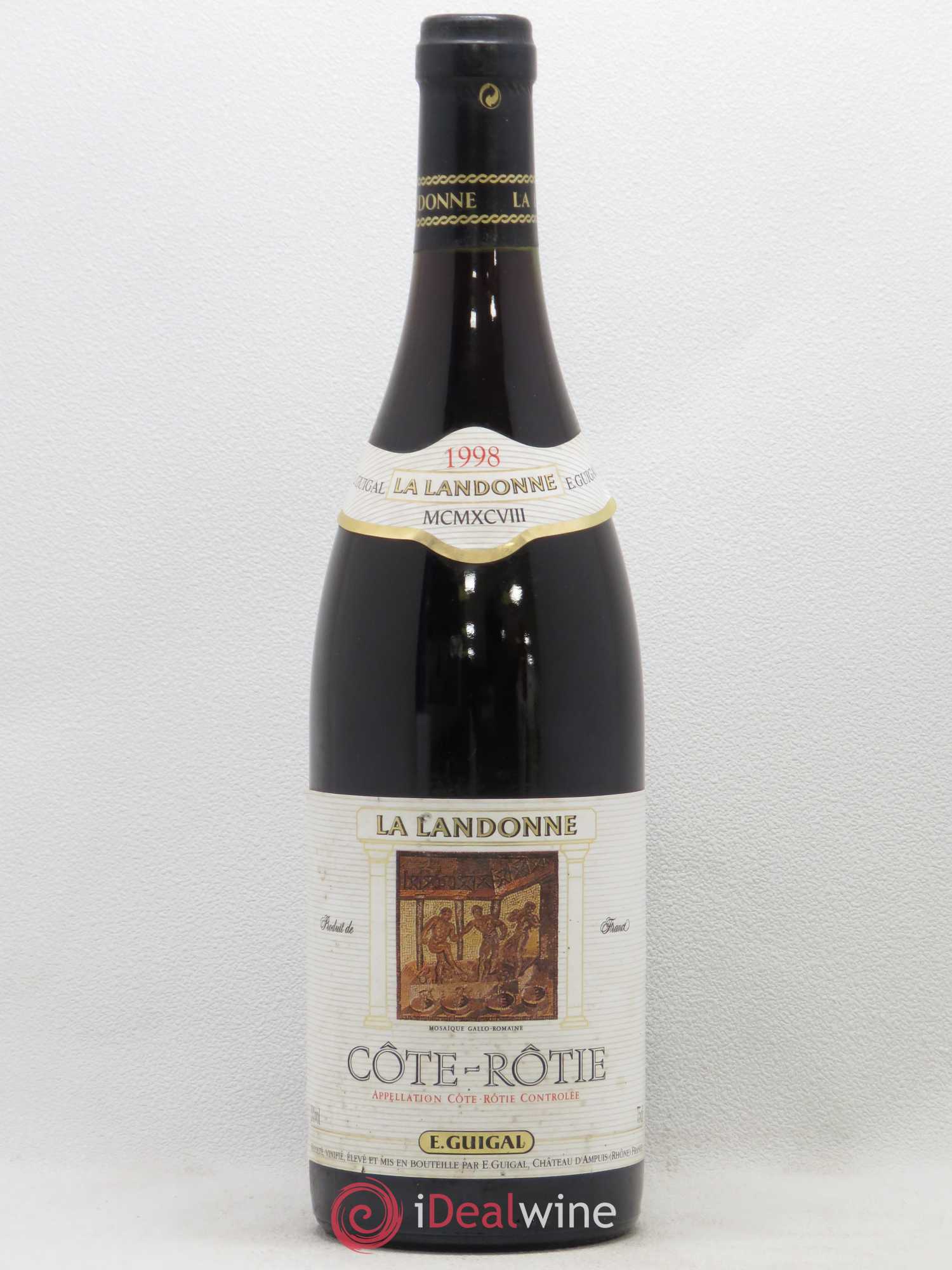 Côte-Rôtie La Landonne Guigal 1998 - Lot de 1 bouteille - 0