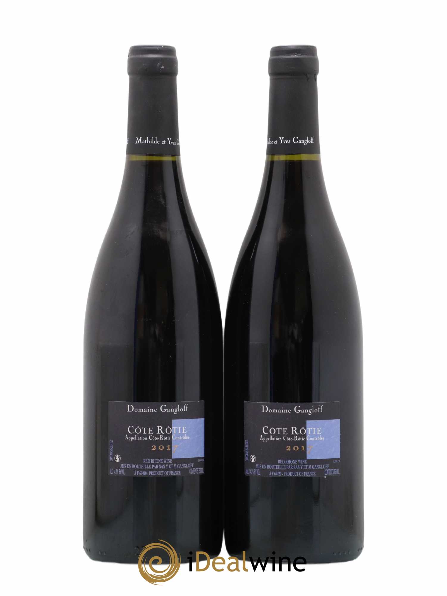 Côte-Rôtie La Barbarine Gangloff (Domaine) 2017 - Lot de 2 bouteilles - 1