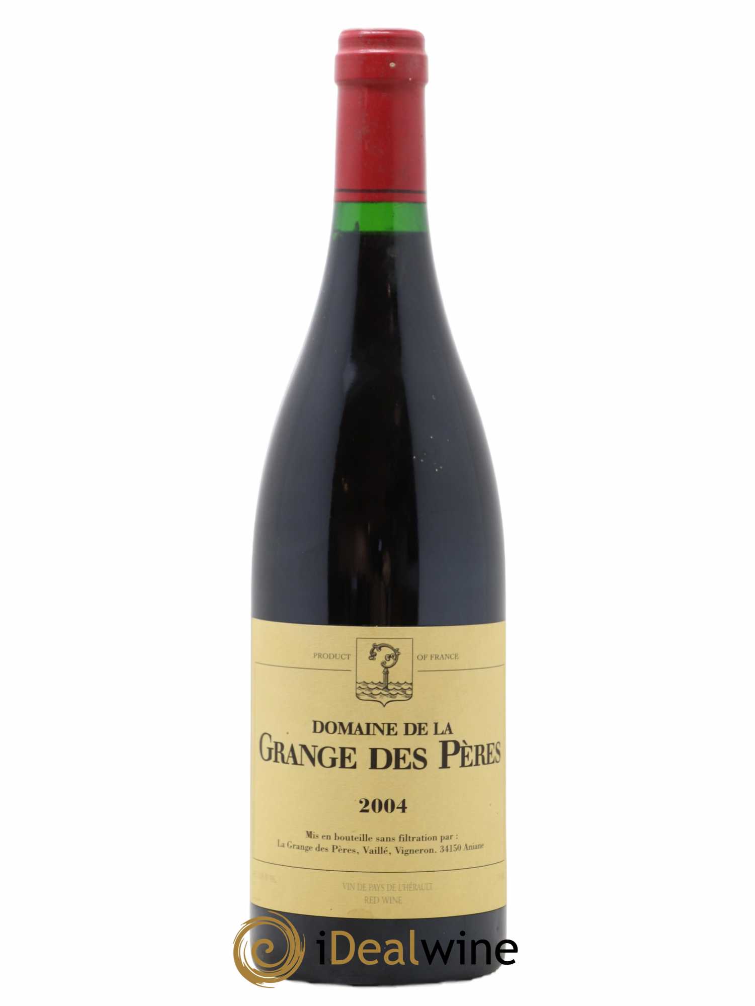 Pays d'Hérault Grange des Pères Laurent Vaillé 2004 - Lot de 1 bouteille - 0