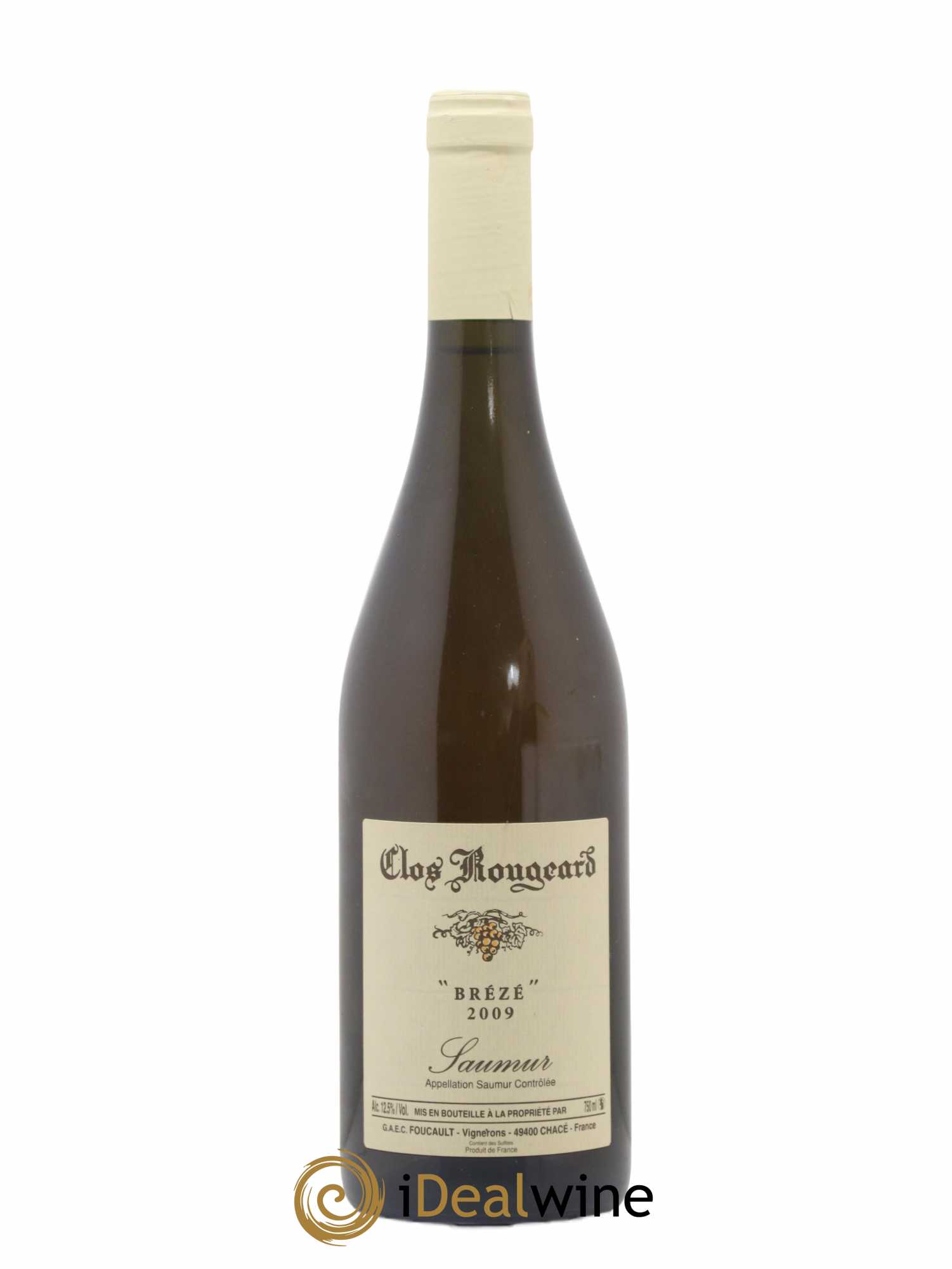 Saumur Brézé Clos Rougeard 2009 - Lot de 1 bouteille - 0