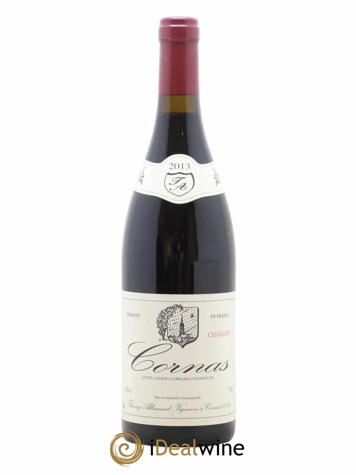 Cornas Chaillot Thierry Allemand 2013 - Lot de 1 bouteille - 0