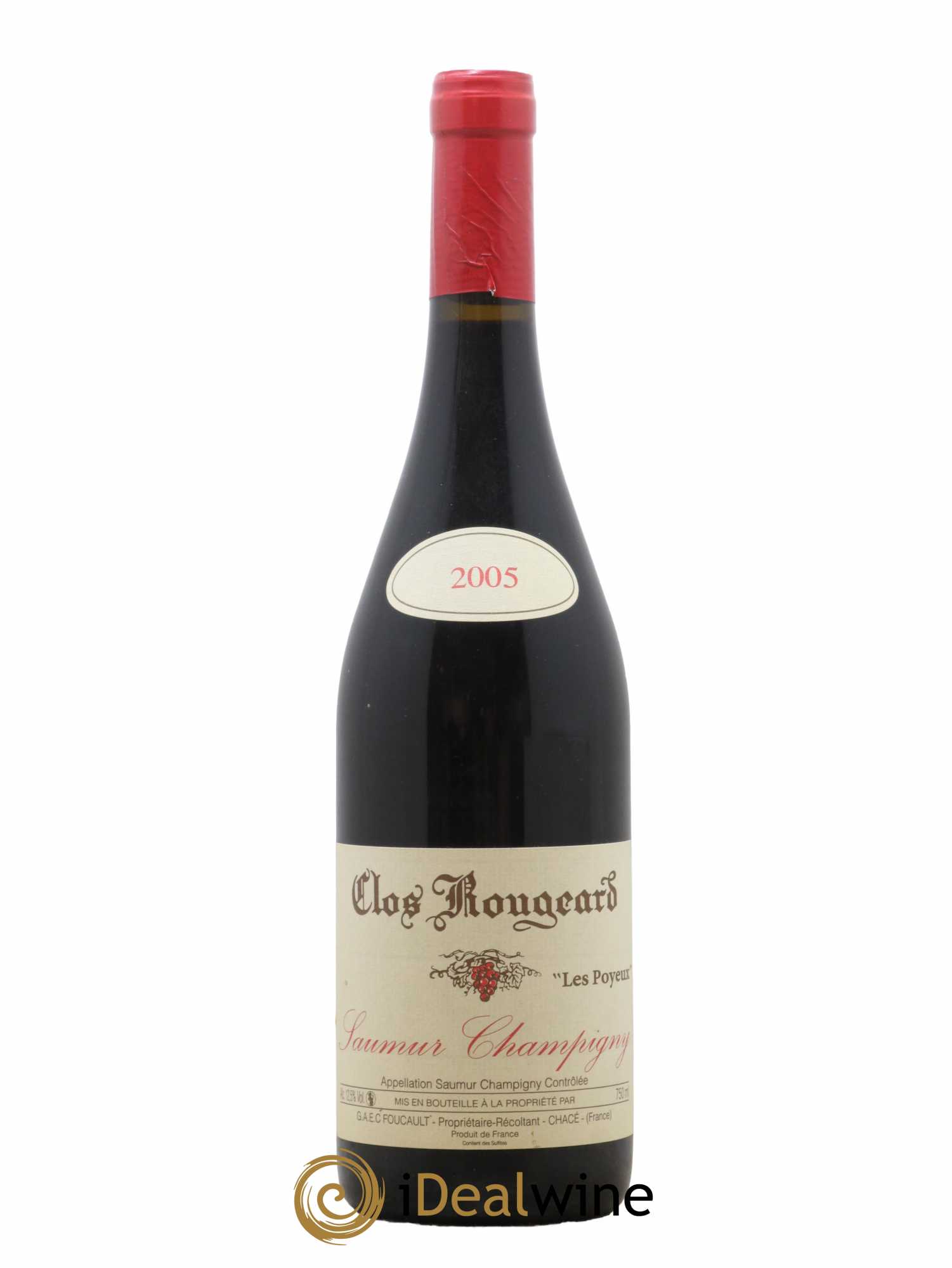 Saumur-Champigny Les Poyeux Clos Rougeard 2005 - Lot de 1 bouteille - 0