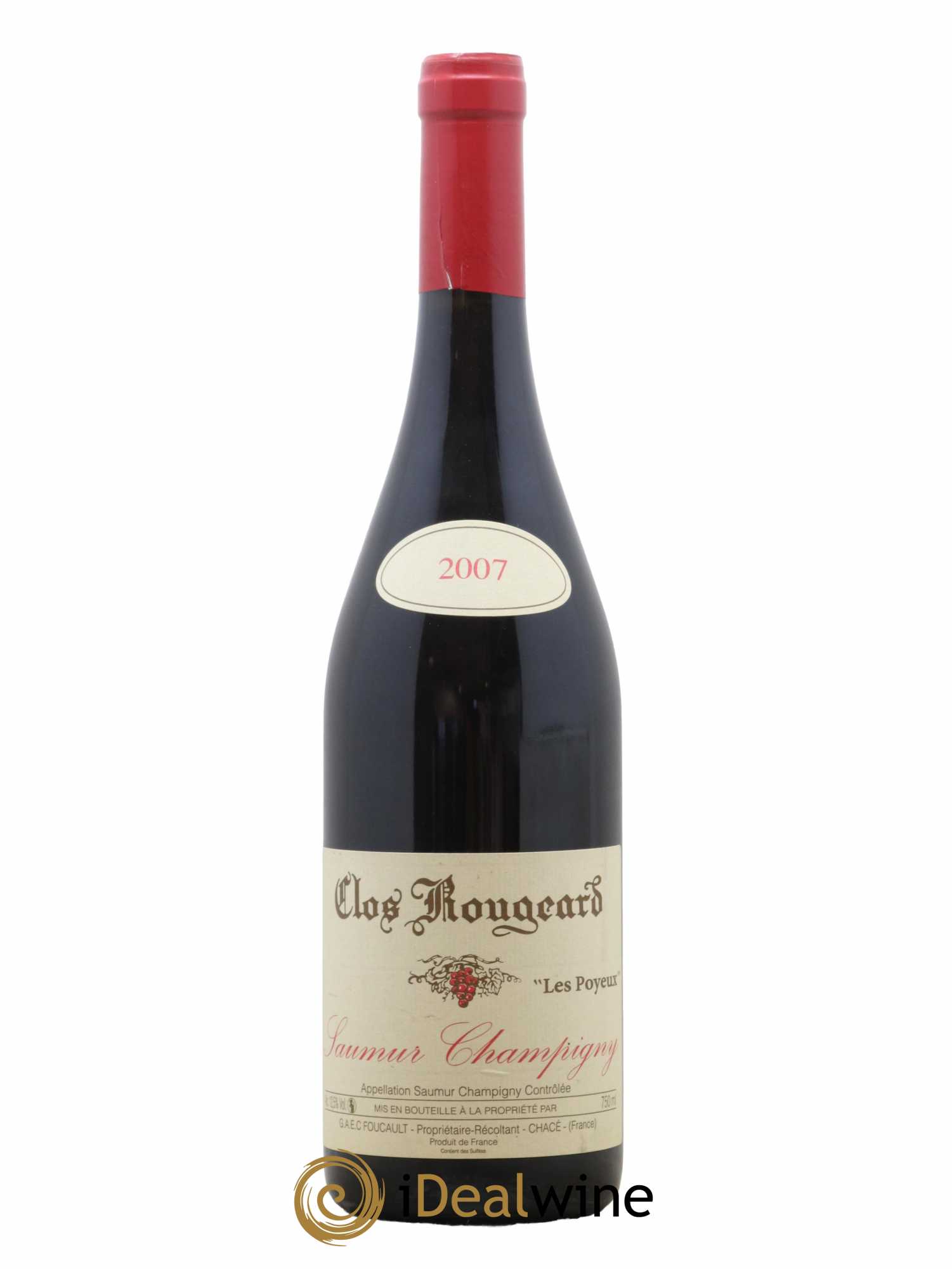 Saumur-Champigny Les Poyeux Clos Rougeard 2007 - Lot de 1 bouteille - 0