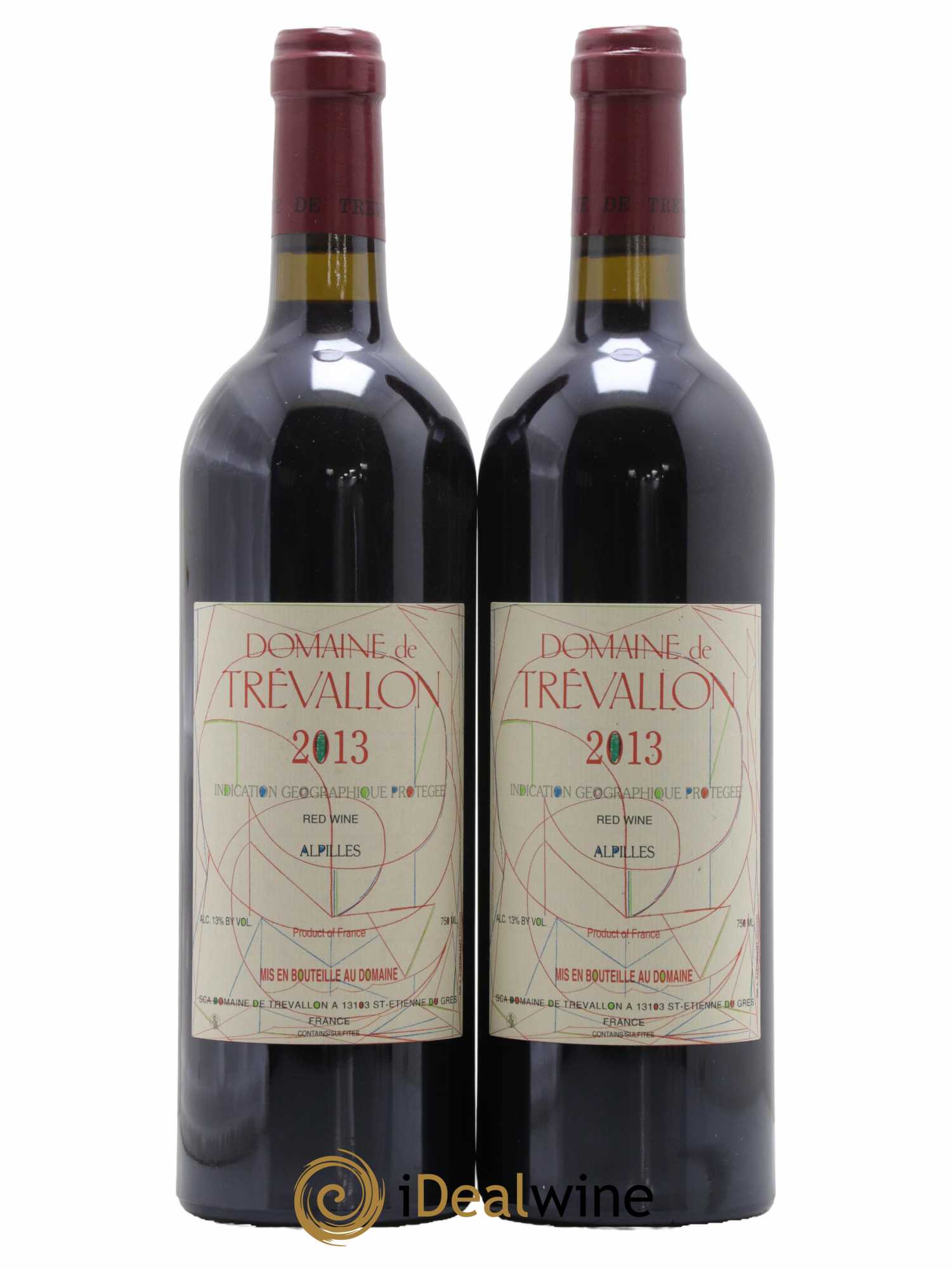 Alpilles Trévallon (Domaine de) Eloi Dürrbach 2013 - Lot de 2 bouteilles - 0