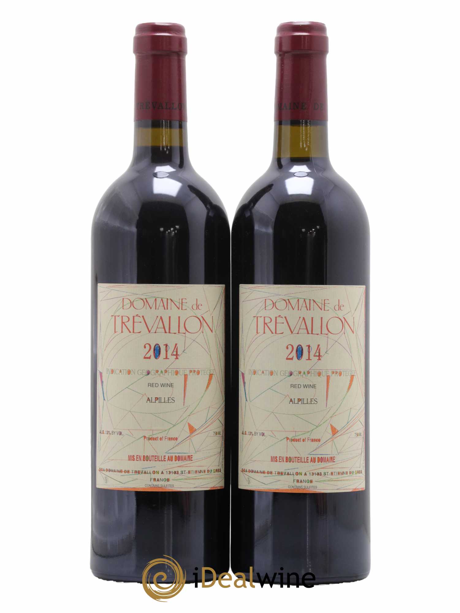 Alpilles Trévallon (Domaine de) Eloi Dürrbach 2014 - Lot de 2 bouteilles - 0