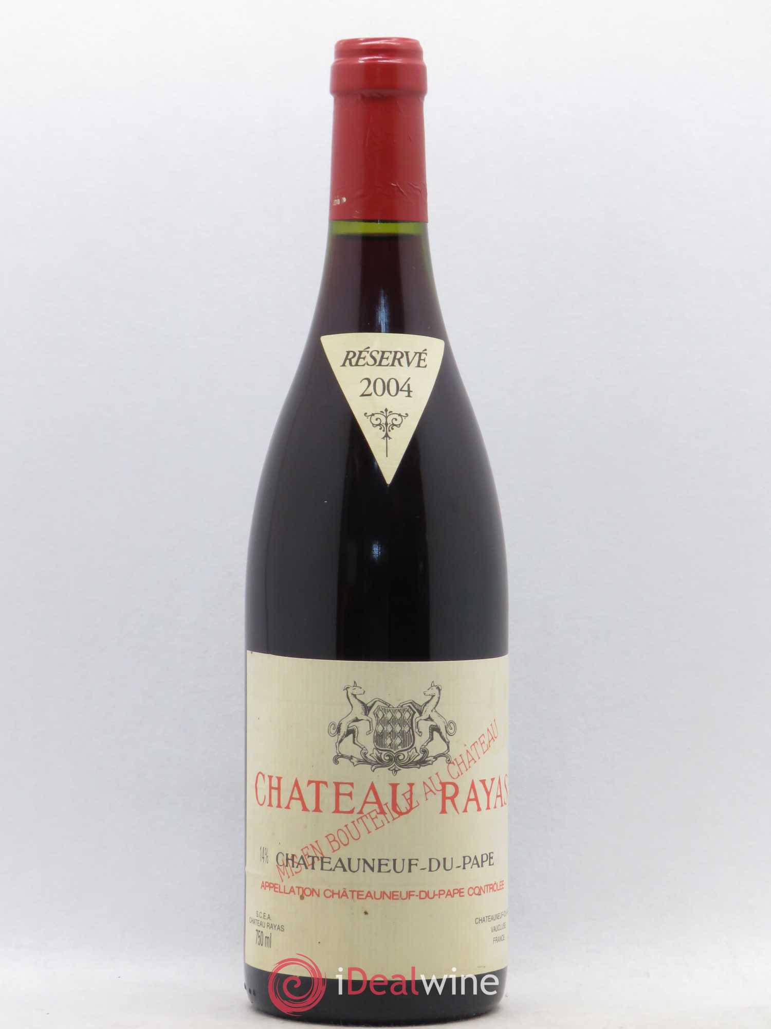 Châteauneuf-du-Pape Château Rayas Emmanuel Reynaud 2004 - Lot de 1 bouteille - 0