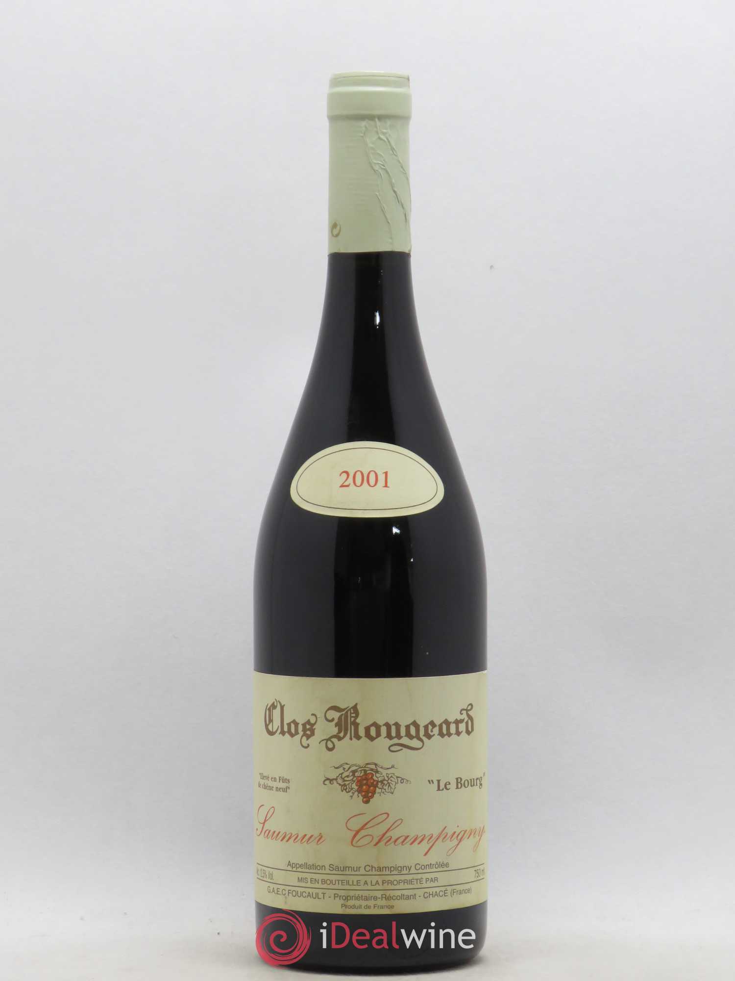 Saumur-Champigny Le Bourg Clos Rougeard 2001 - Lot de 1 bouteille - 0