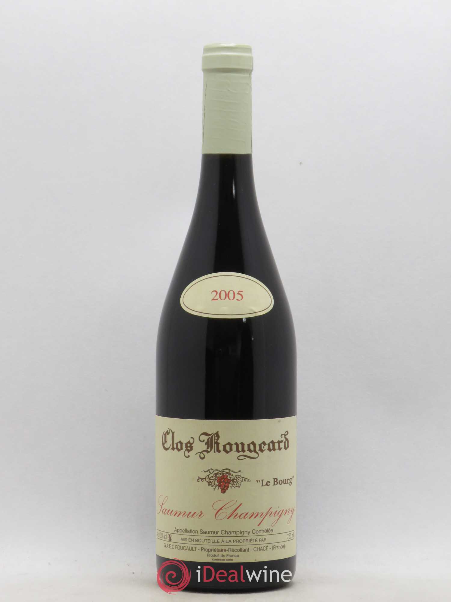 Saumur-Champigny Le Bourg Clos Rougeard 2005 - Lot de 1 bouteille - 0