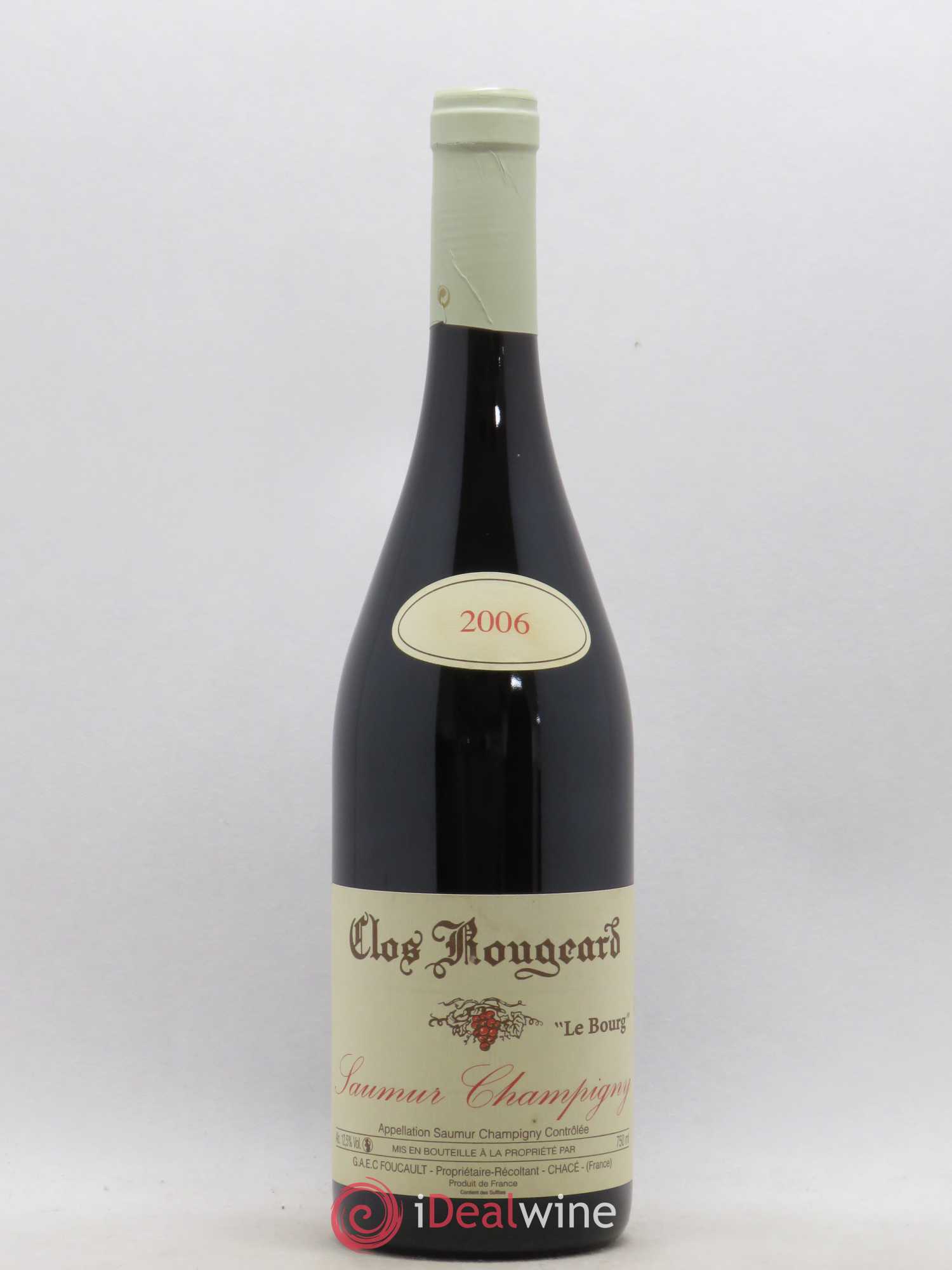 Saumur-Champigny Le Bourg Clos Rougeard 2006 - Lot de 1 bouteille - 0