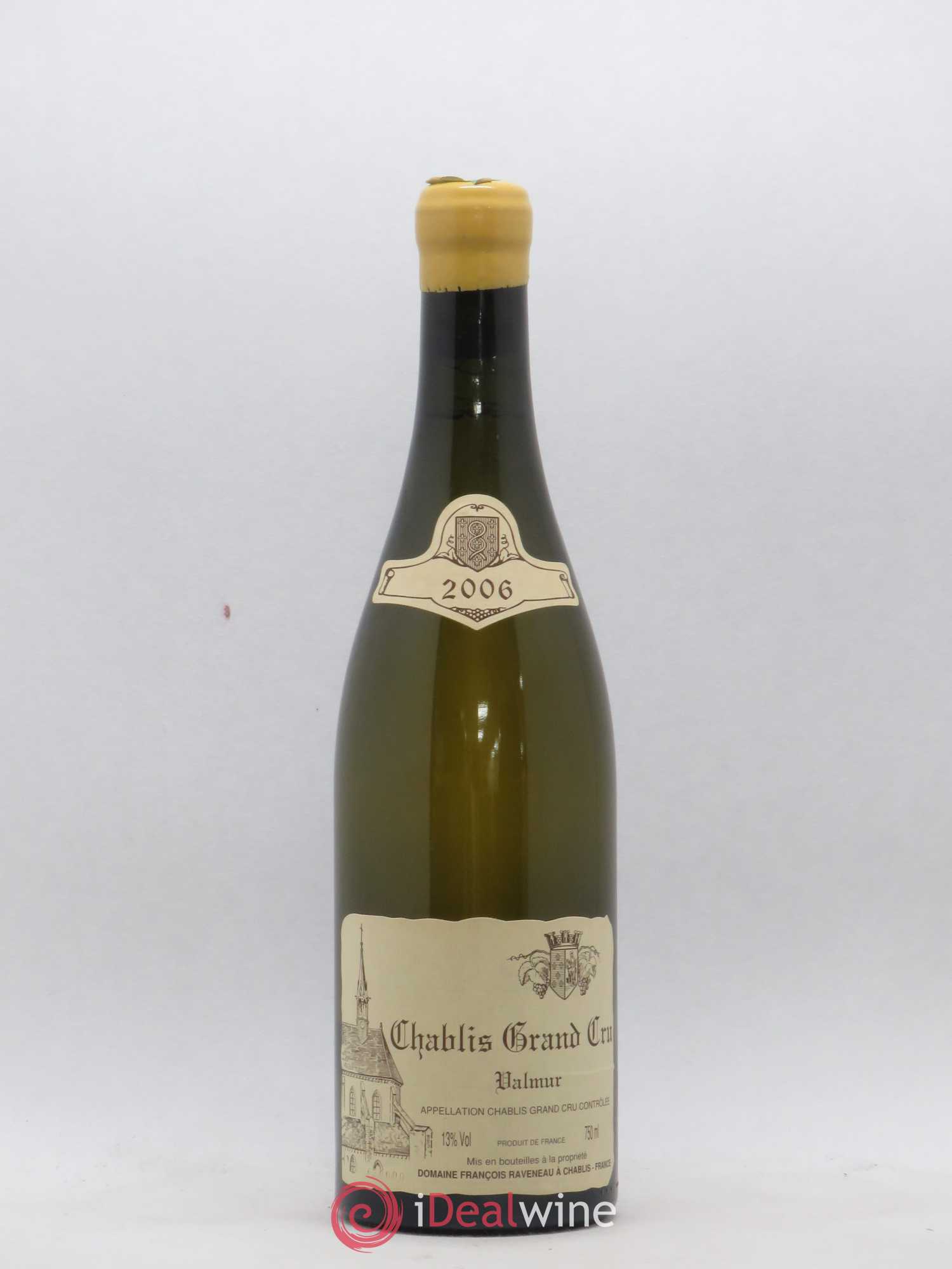 Chablis Grand Cru Valmur Raveneau (Domaine) 2006 - Lot de 1 bouteille - 0