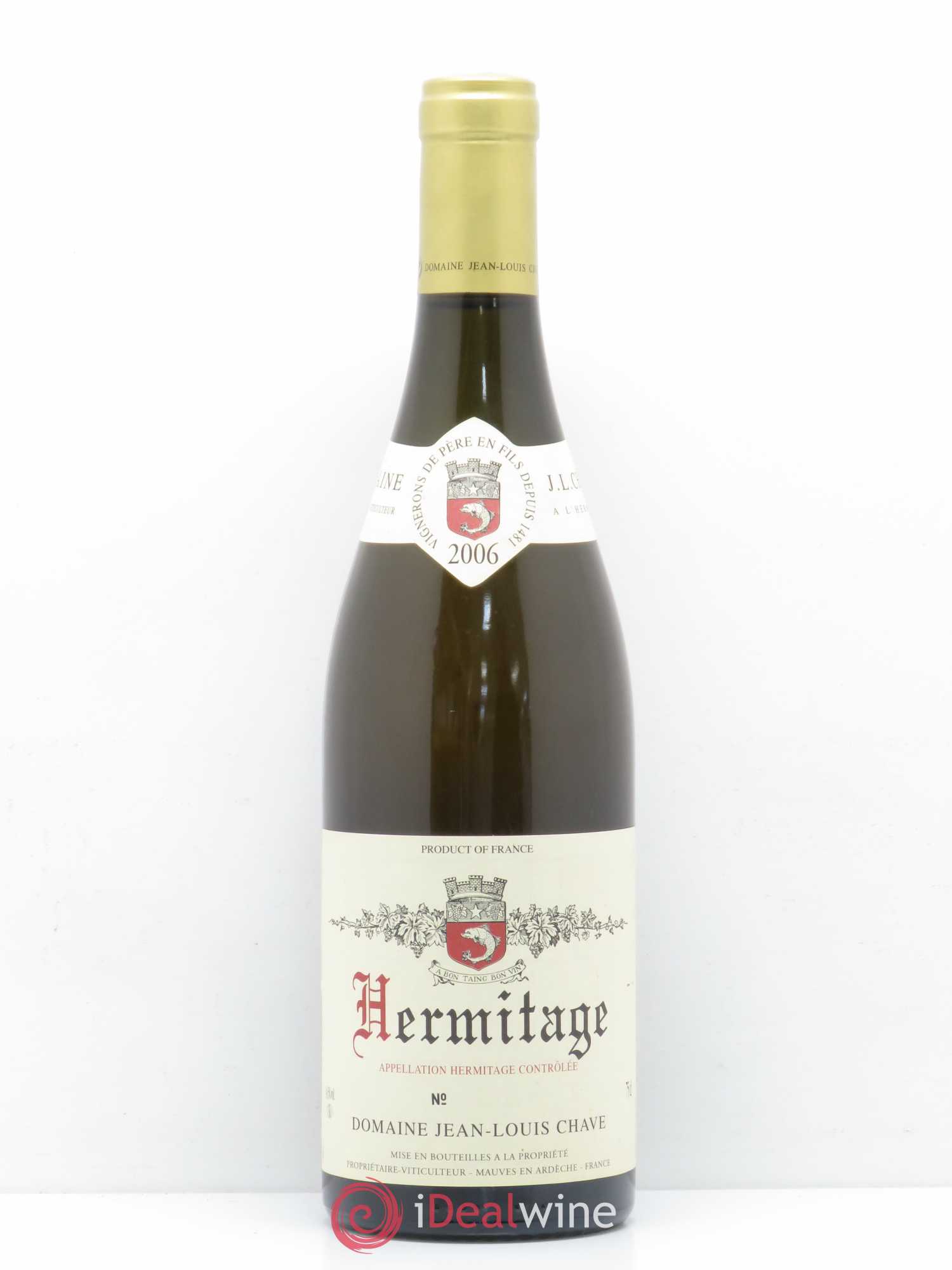 Hermitage Jean-Louis Chave 2006 - Lot de 1 bouteille - 0