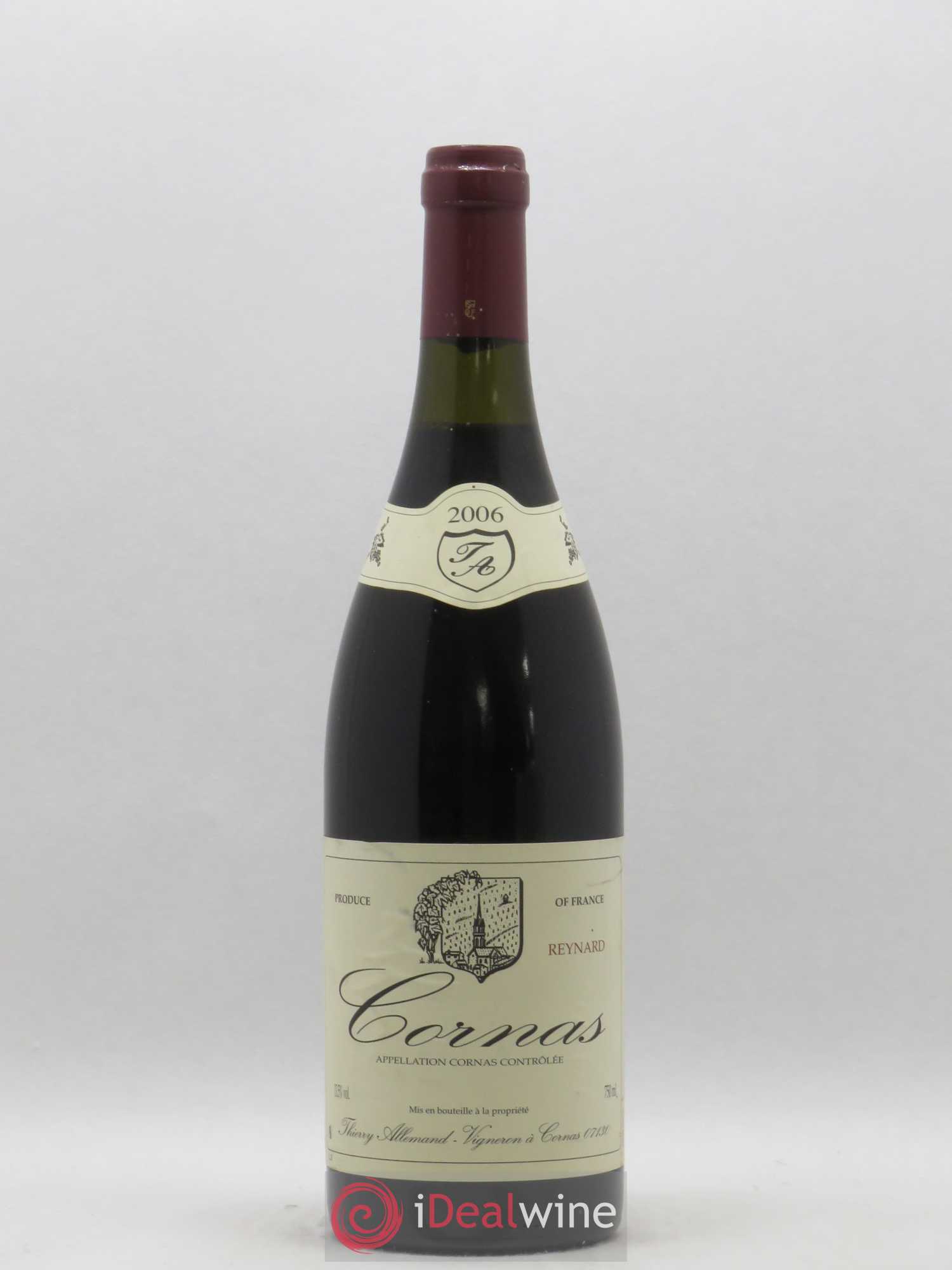 Cornas Reynard Thierry Allemand 2006 - Lot de 1 bouteille - 0