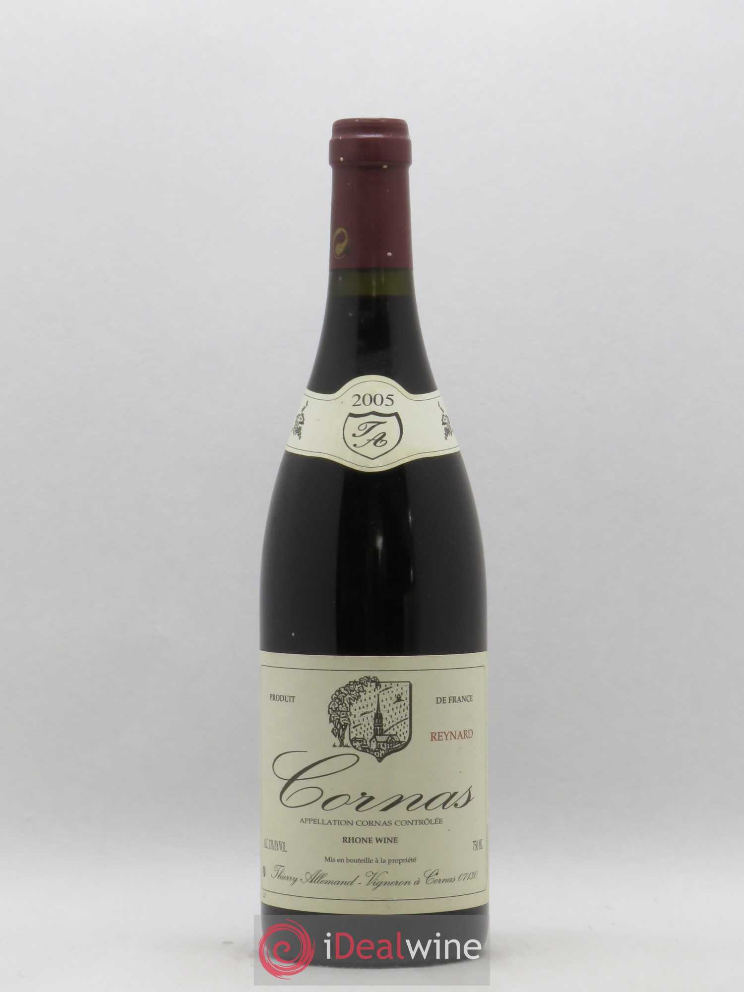 Cornas Reynard Thierry Allemand 2005 - Lot de 1 bouteille - 0