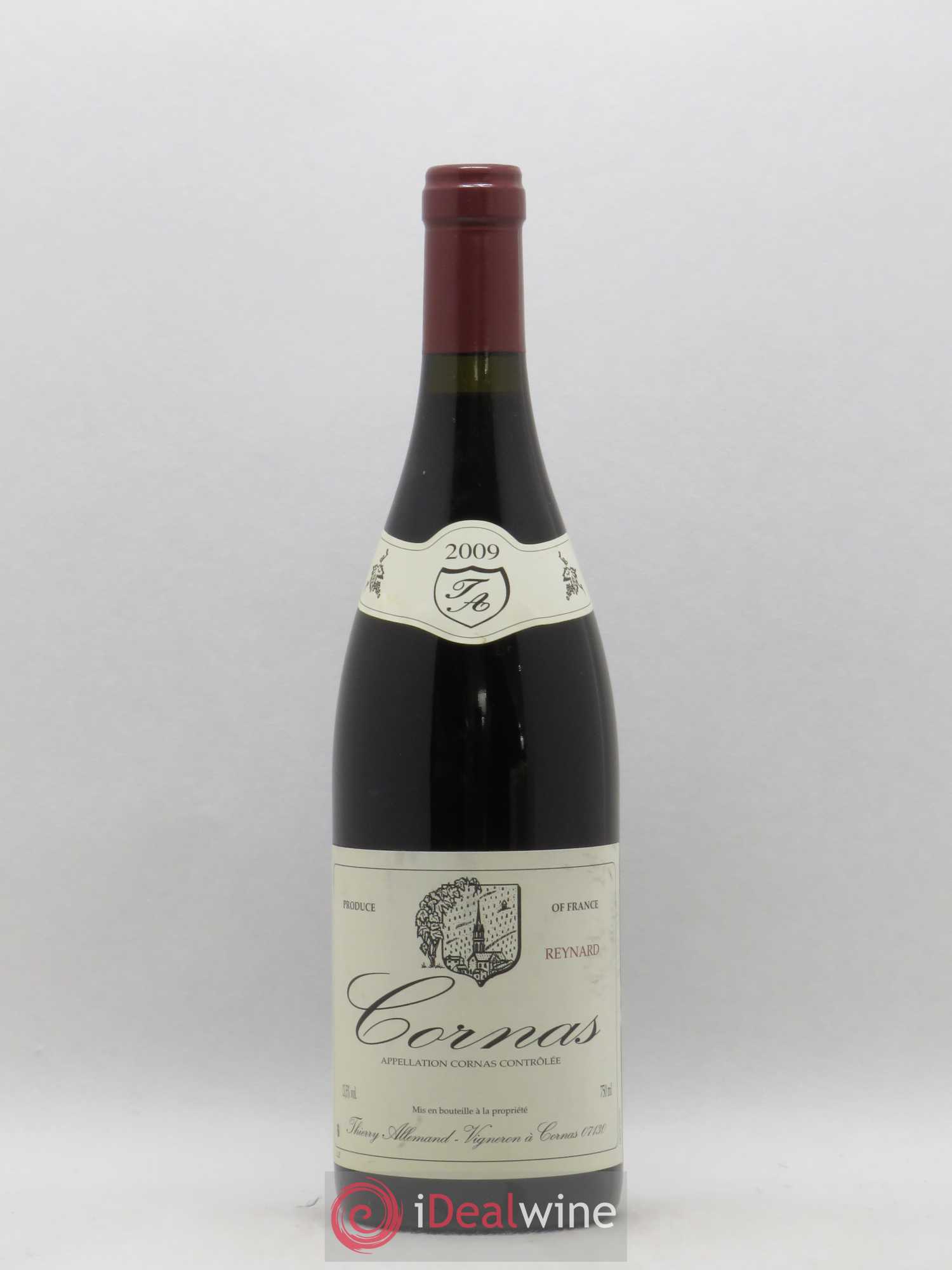 Cornas Reynard Thierry Allemand 2009 - Lot de 1 bouteille - 0