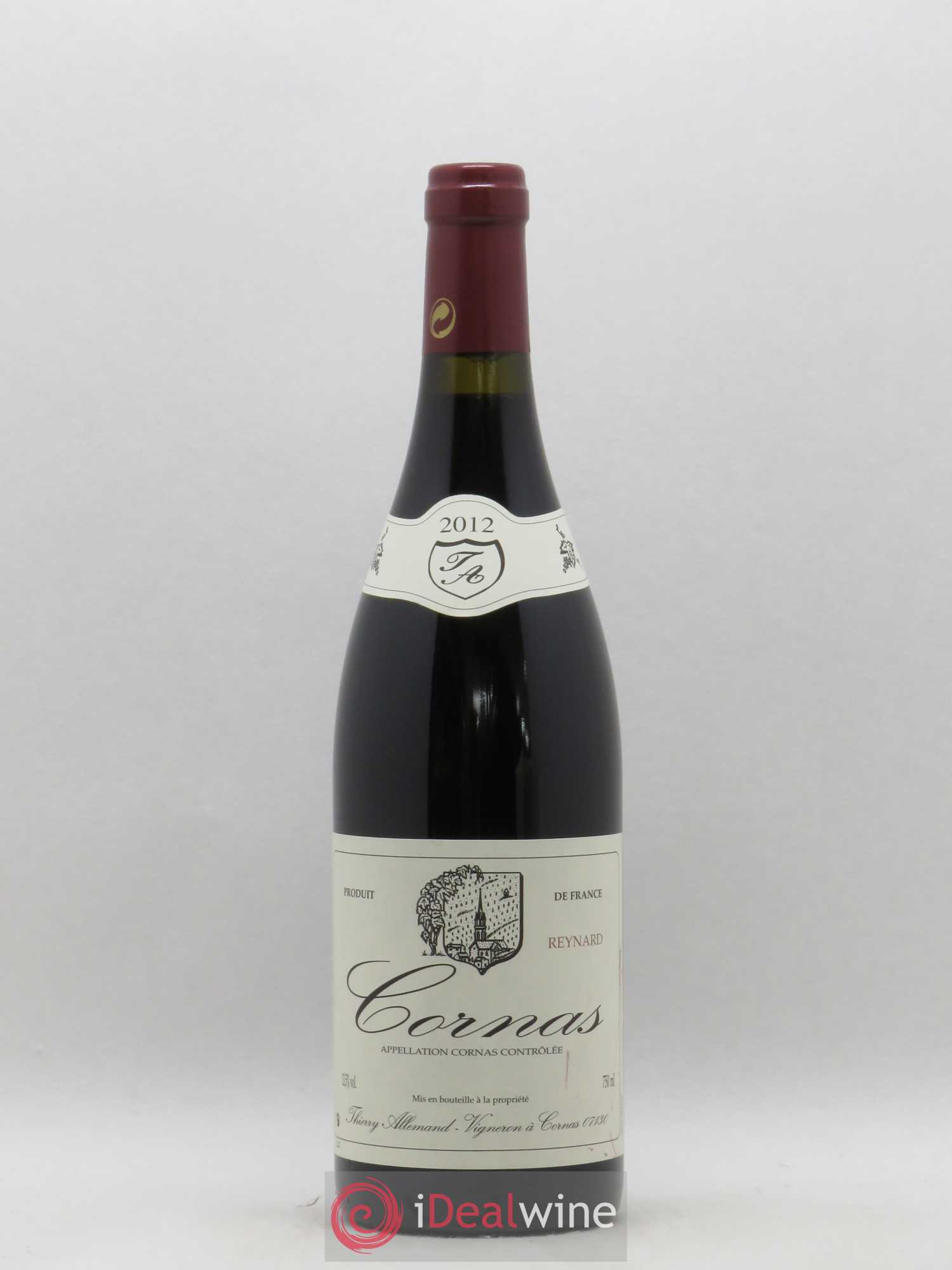 Cornas Reynard Thierry Allemand 2012 - Lot de 1 bouteille - 0