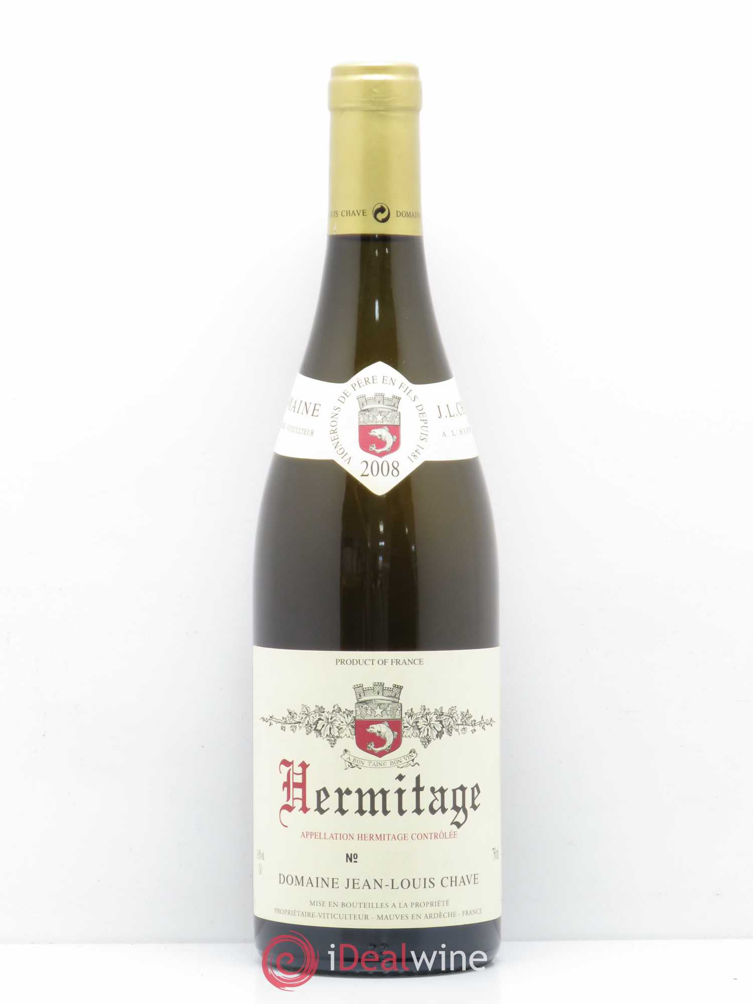 Hermitage Jean-Louis Chave 2008 - Lot de 1 bouteille - 0