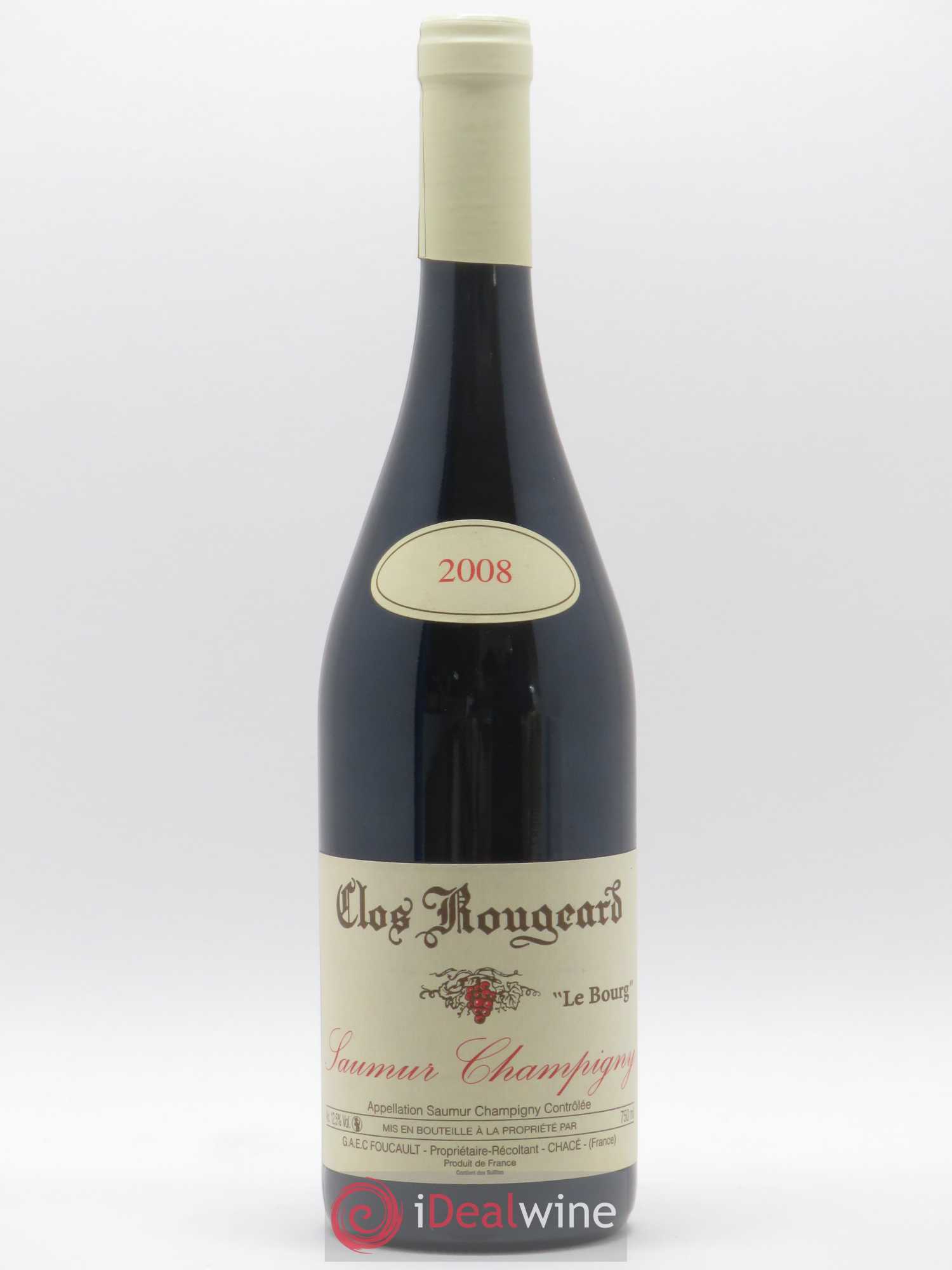 Saumur-Champigny Le Bourg Clos Rougeard 2008 - Lot de 1 bouteille - 0