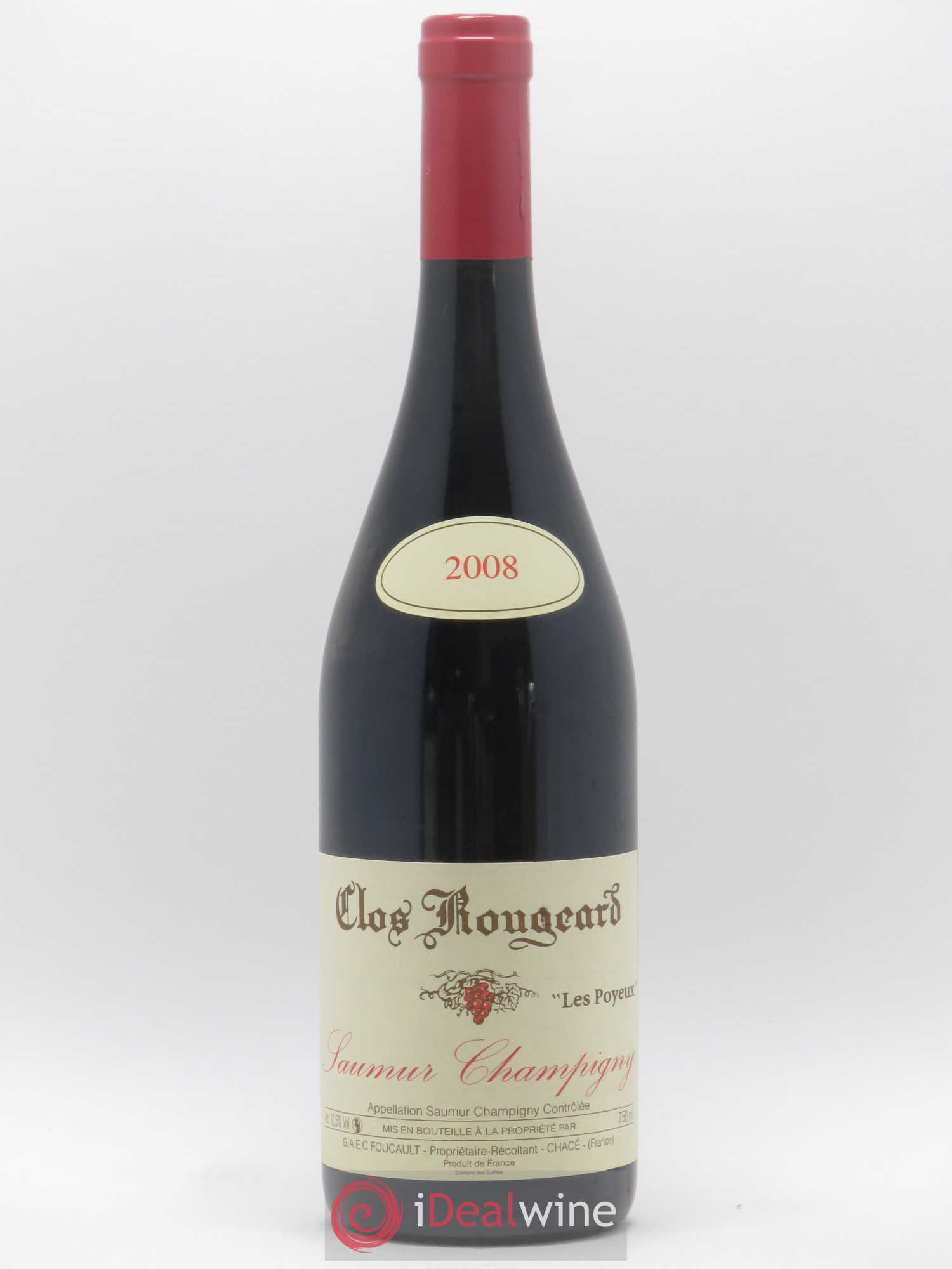 Saumur-Champigny Les Poyeux Clos Rougeard 2008 - Lot de 1 bouteille - 0