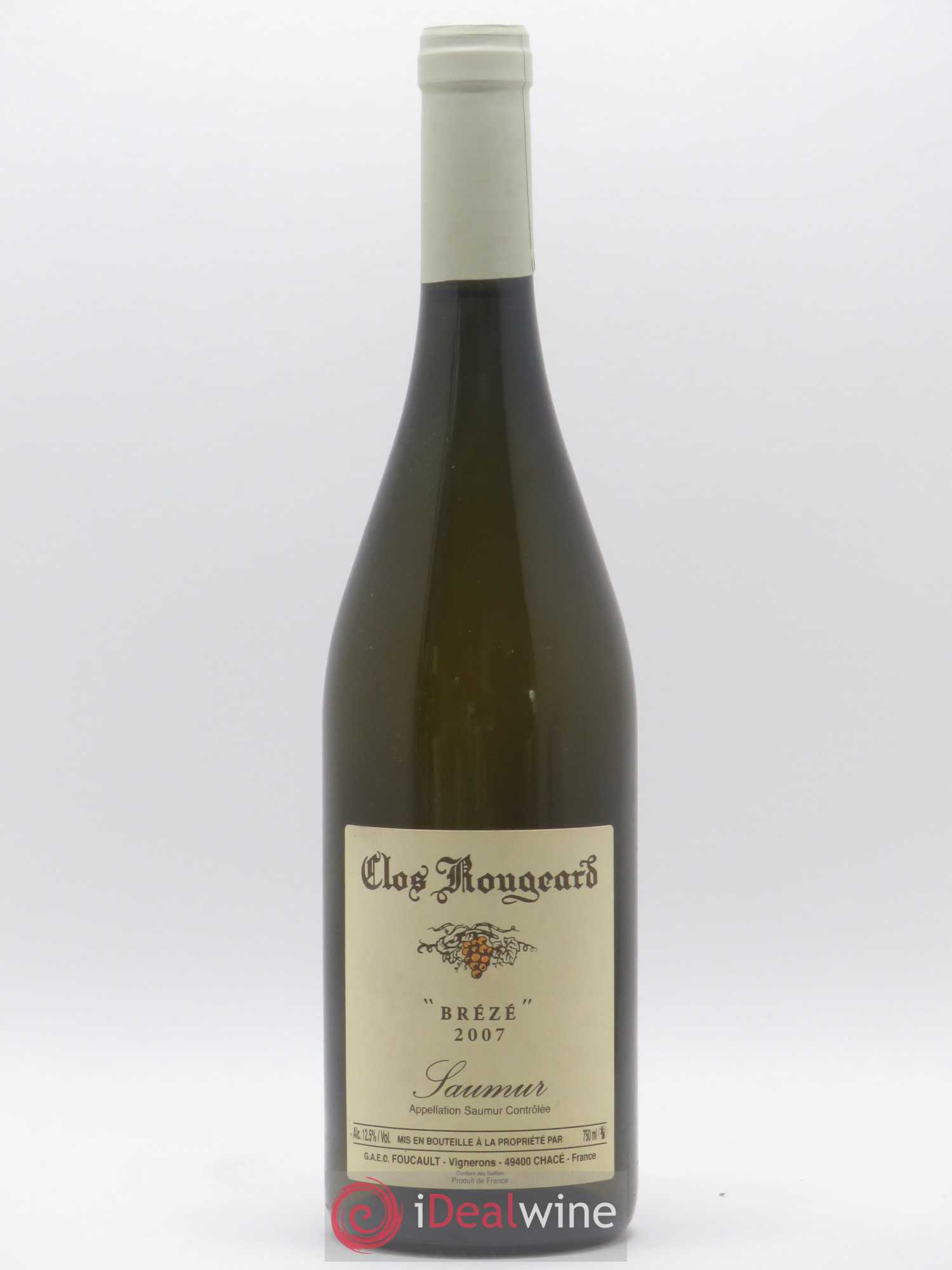 Saumur Brézé Clos Rougeard 2007 - Posten von 1 Flasche - 0